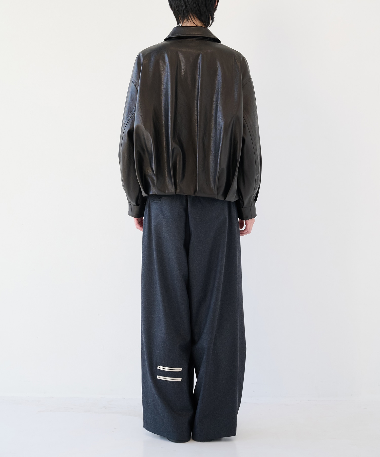 レザーブルゾン SHAREEF