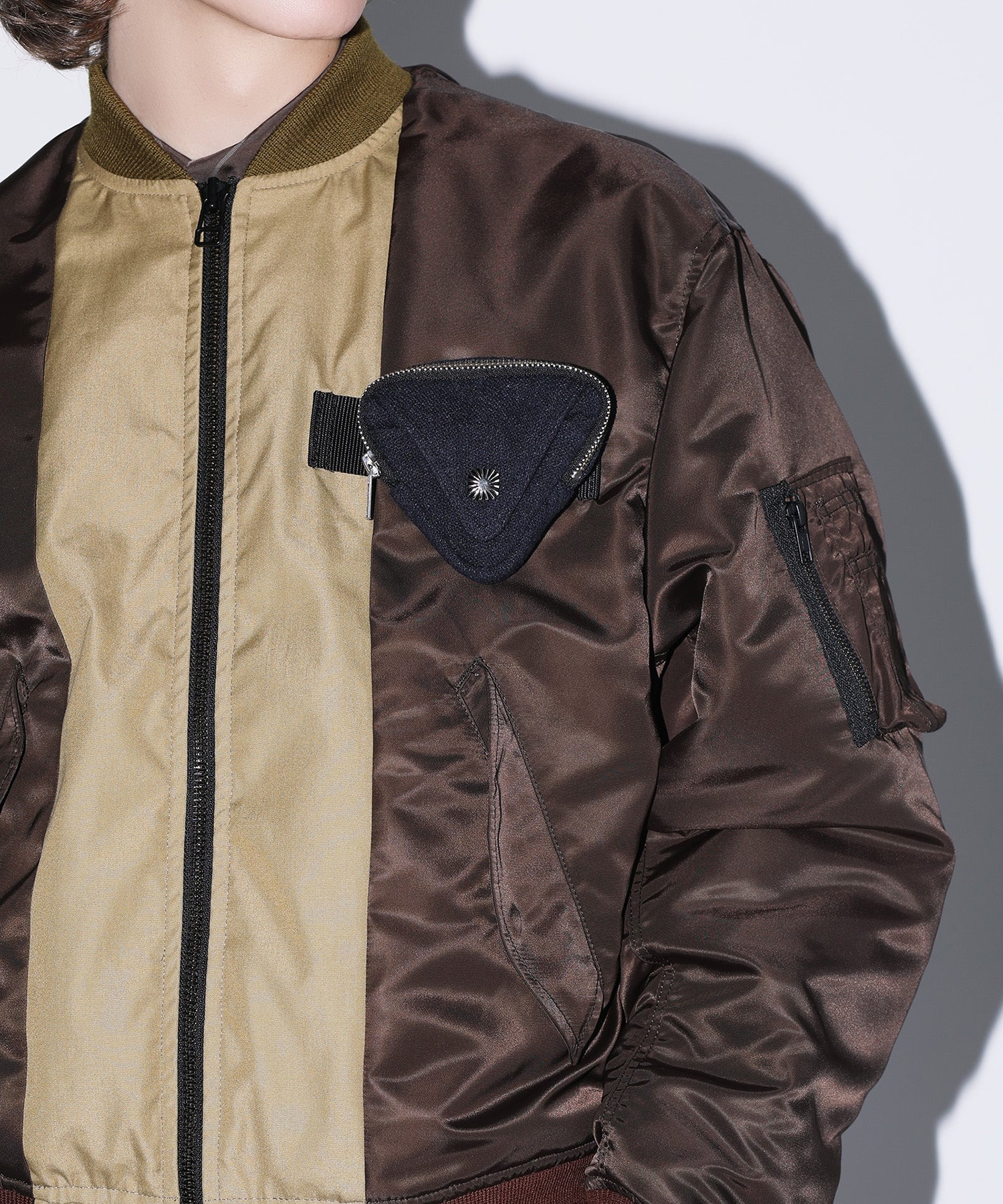 Nylon twill blouson TOGA VIRILIS