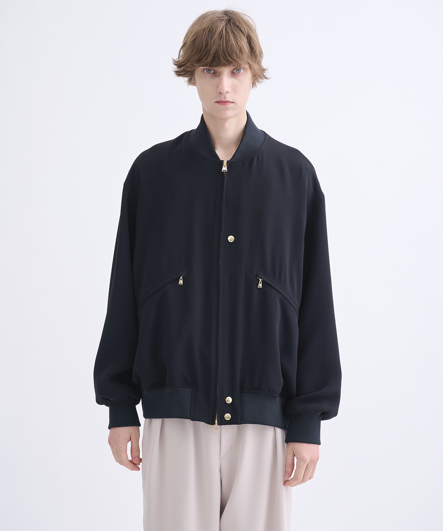 CULLNI STUDIOUS別注 レイヤード MA-1 美品 STUDIOUS別注】CULLNI レイヤード MA-1 サイズ2 CULLNI