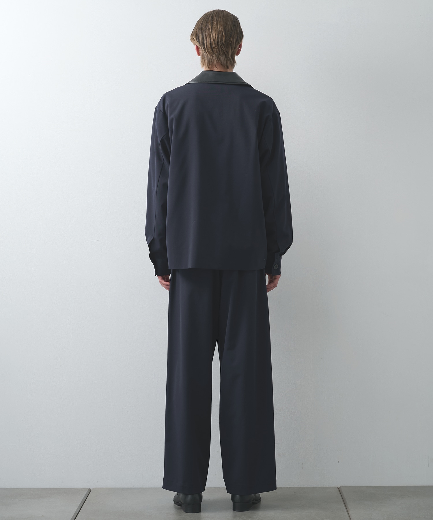 別注 Leather Color Zip Blouson CULLNI