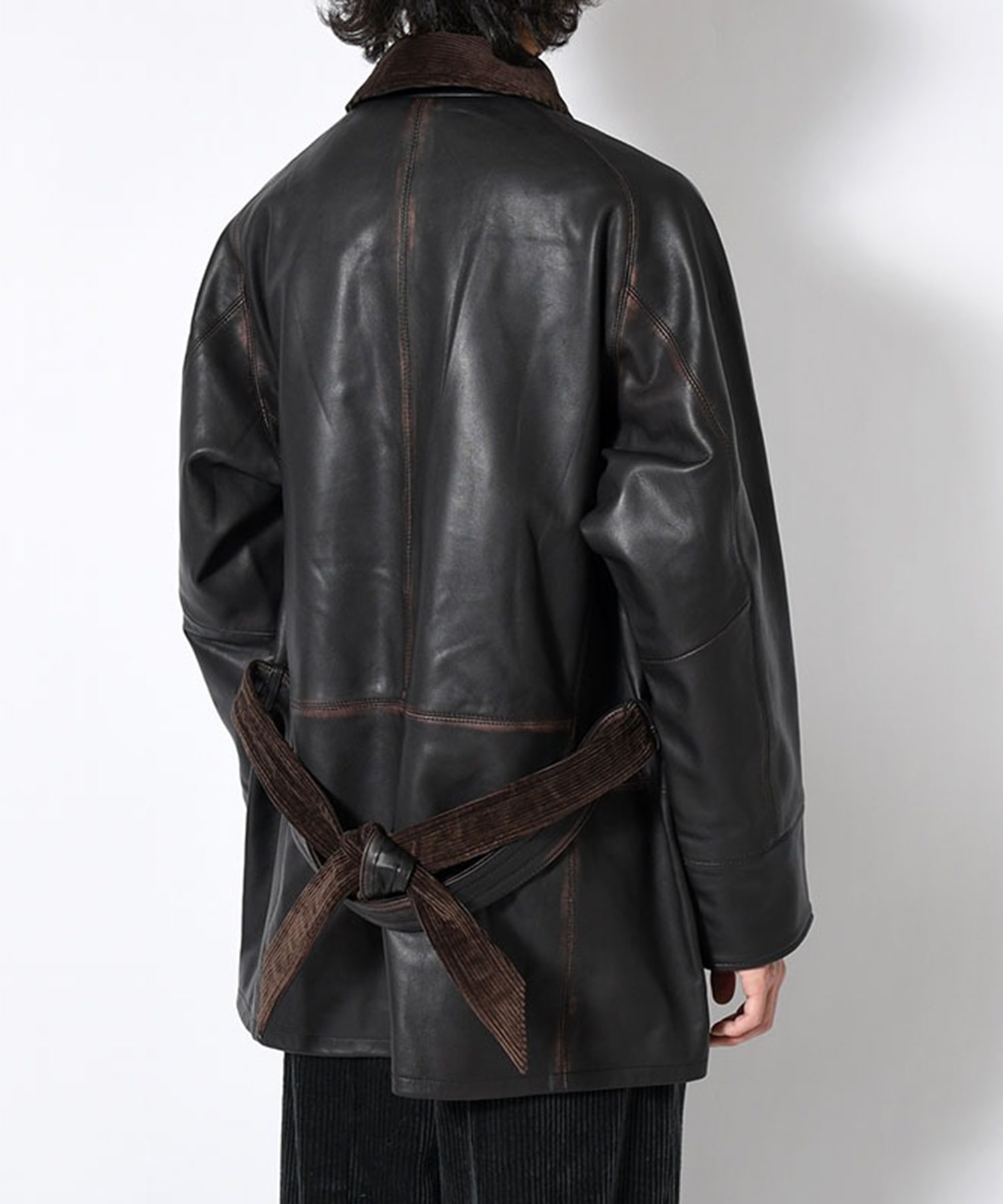 HORSE RIDING JACKET- India Lamb Leather saby