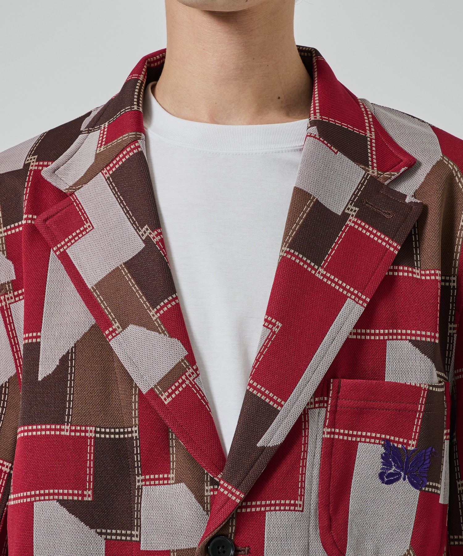 2B Jacket - Poly Jacquard NEEDLES