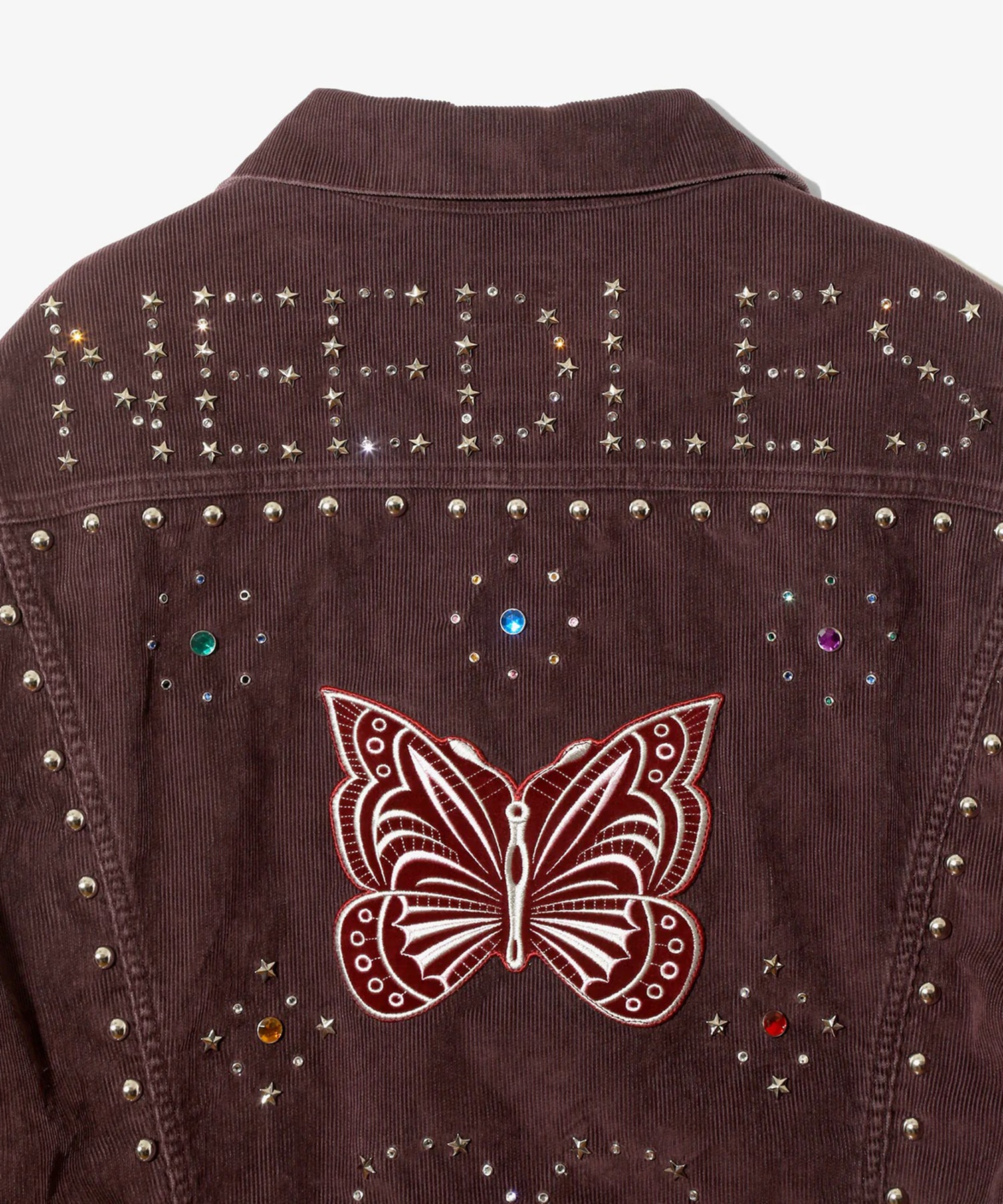 Studded Jean Jacket - 14W Corduroy NEEDLES