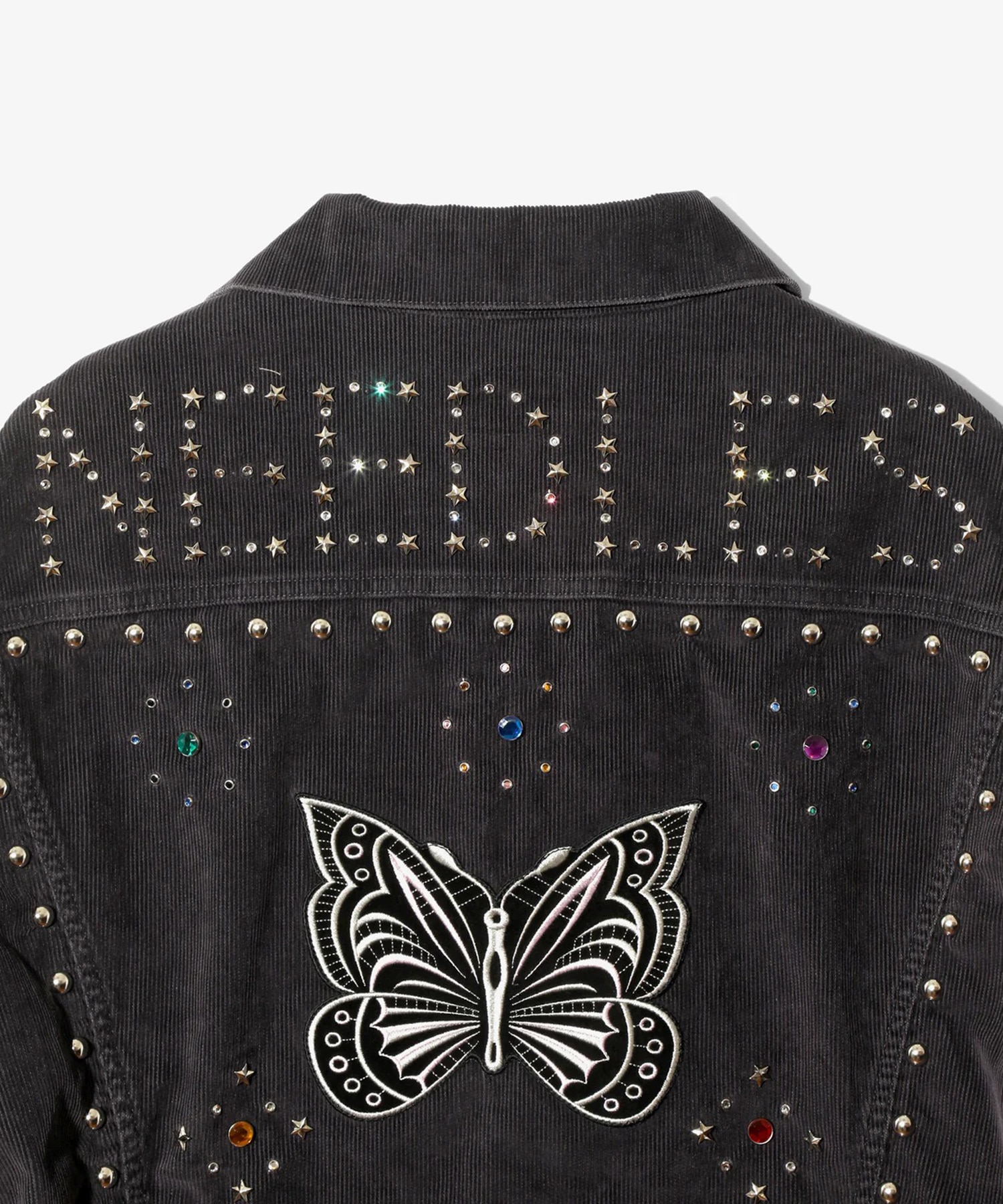 Studded Jean Jacket - 14W Corduroy NEEDLES