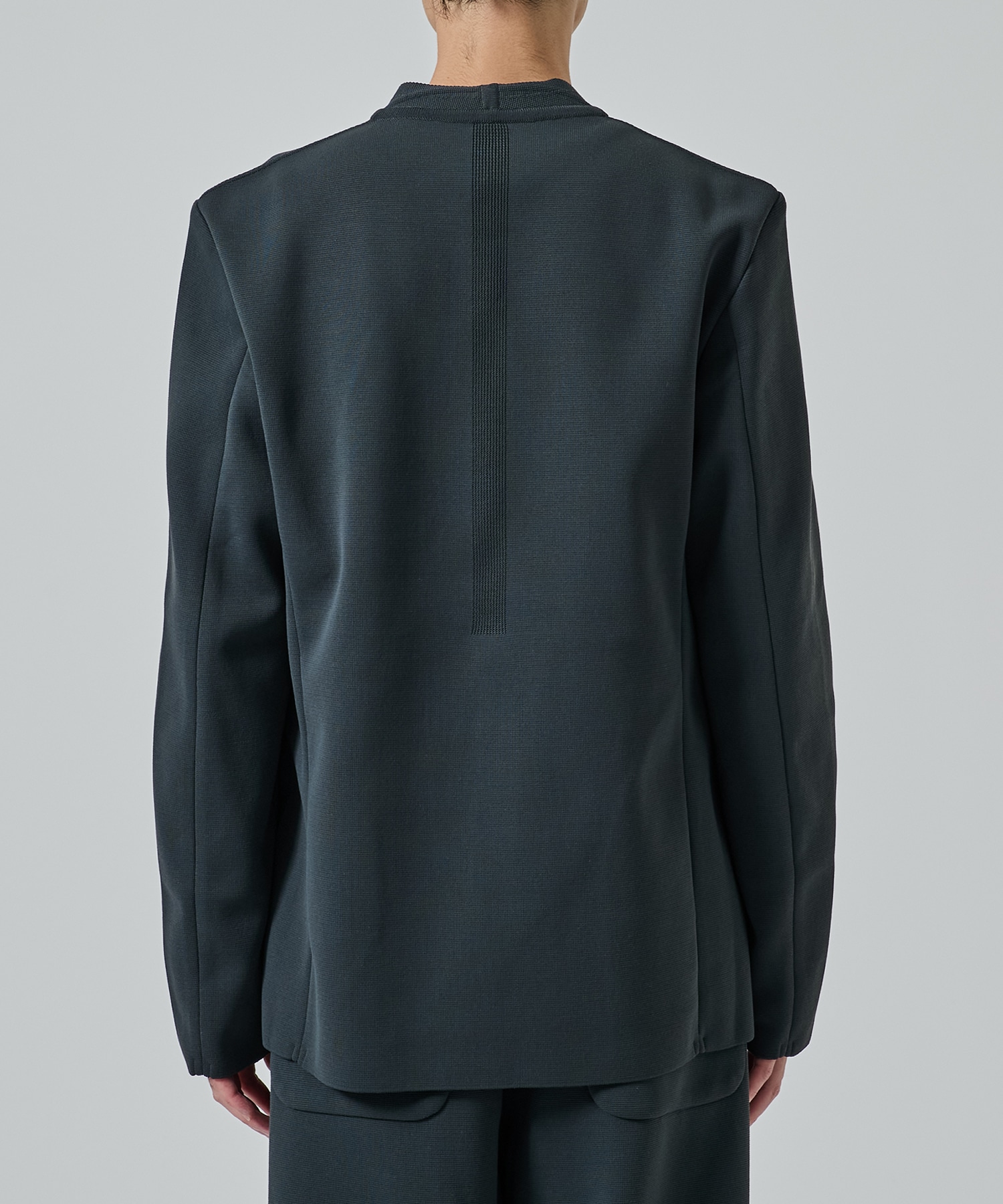 MILAN DOUBLE BREASTED COLLARLESS JACKET CFCL