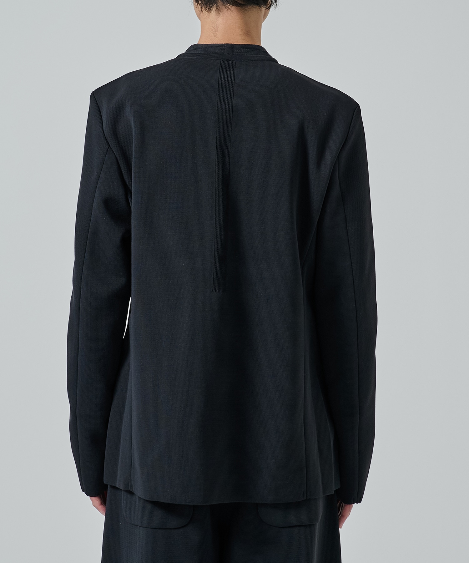 MILAN DOUBLE BREASTED COLLARLESS JACKET CFCL