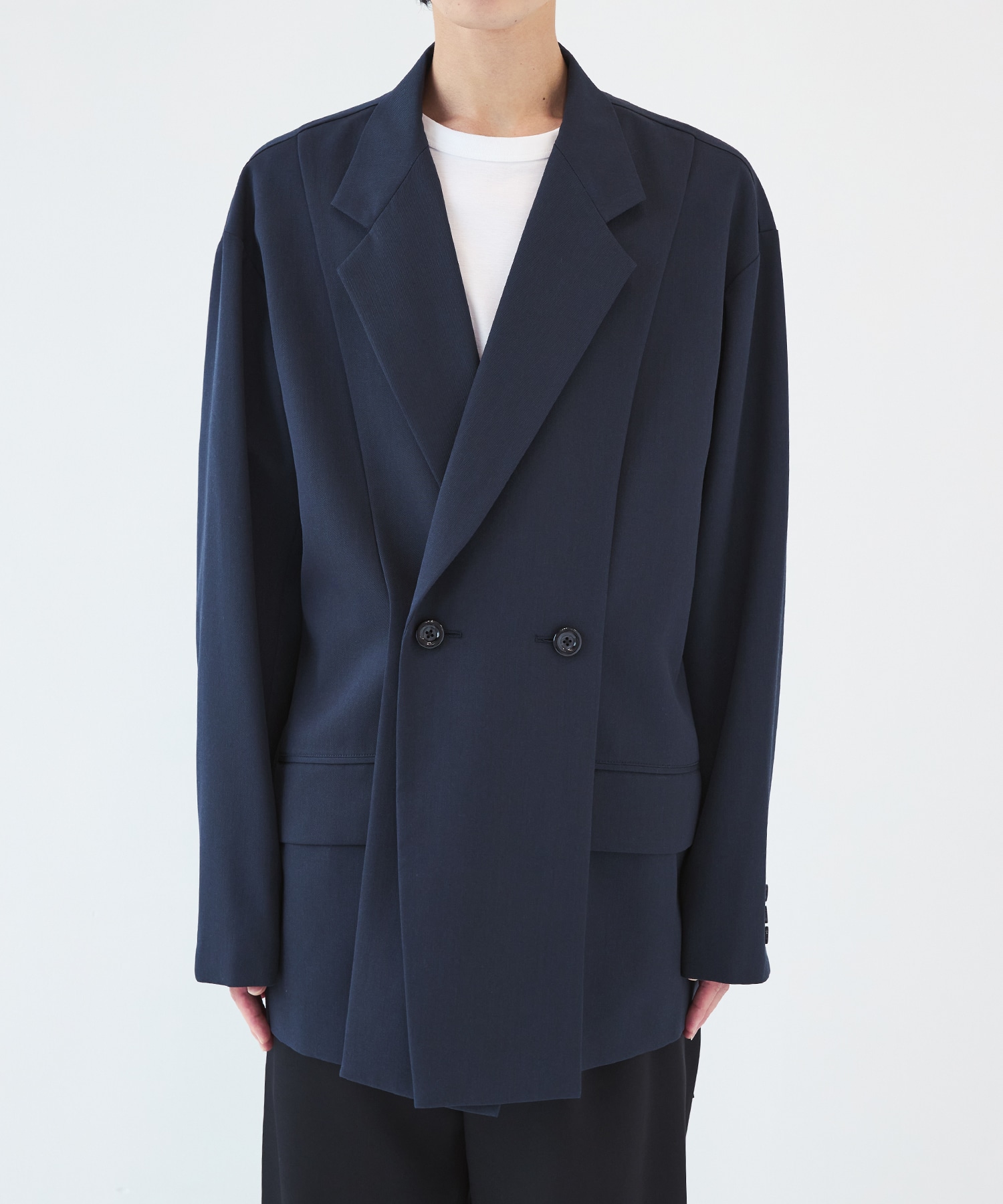 Cut Up Drop Shoulder JKT UJOH HOMME