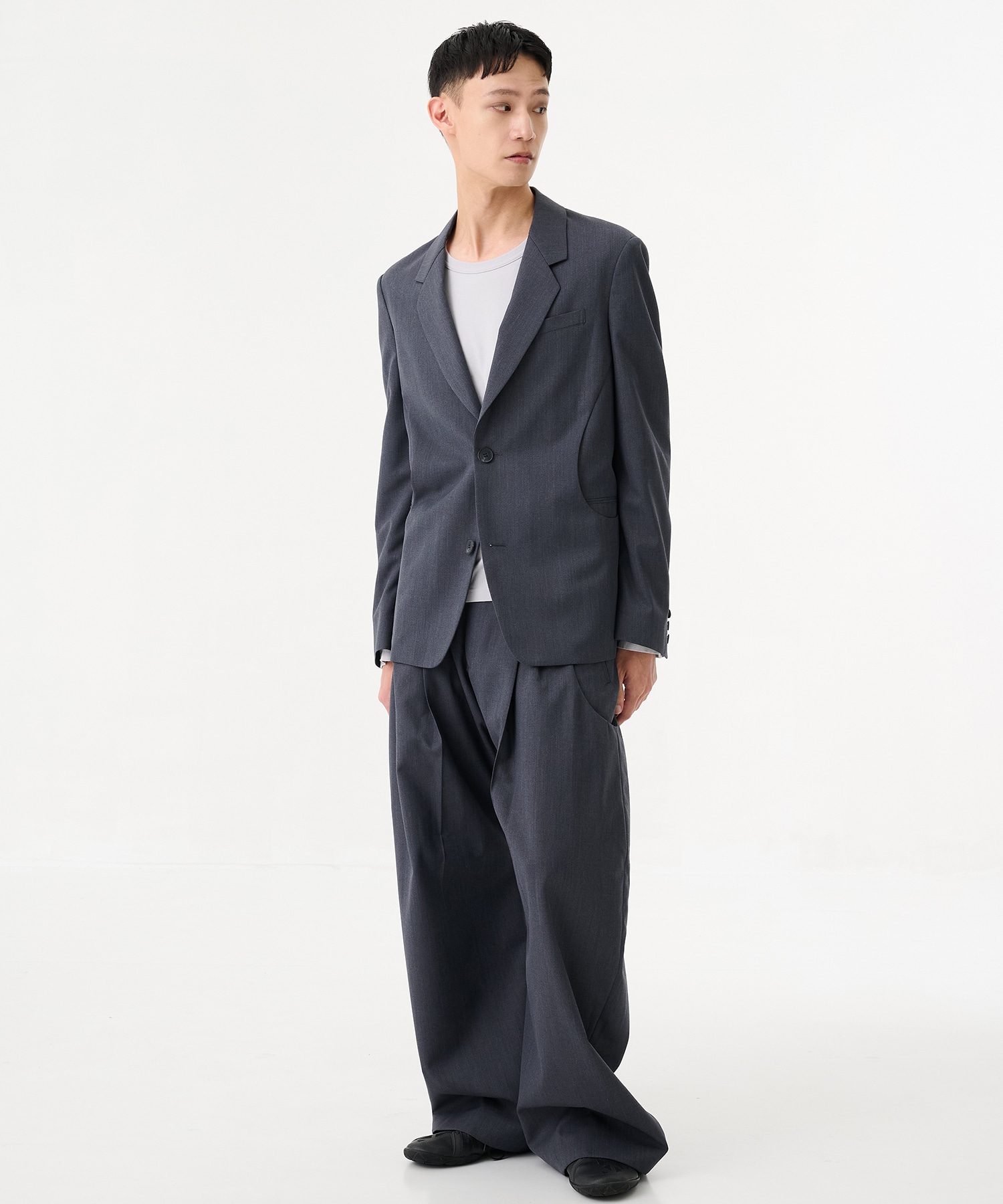 SINGLE-BREASTED BLAZER NVRFRGT