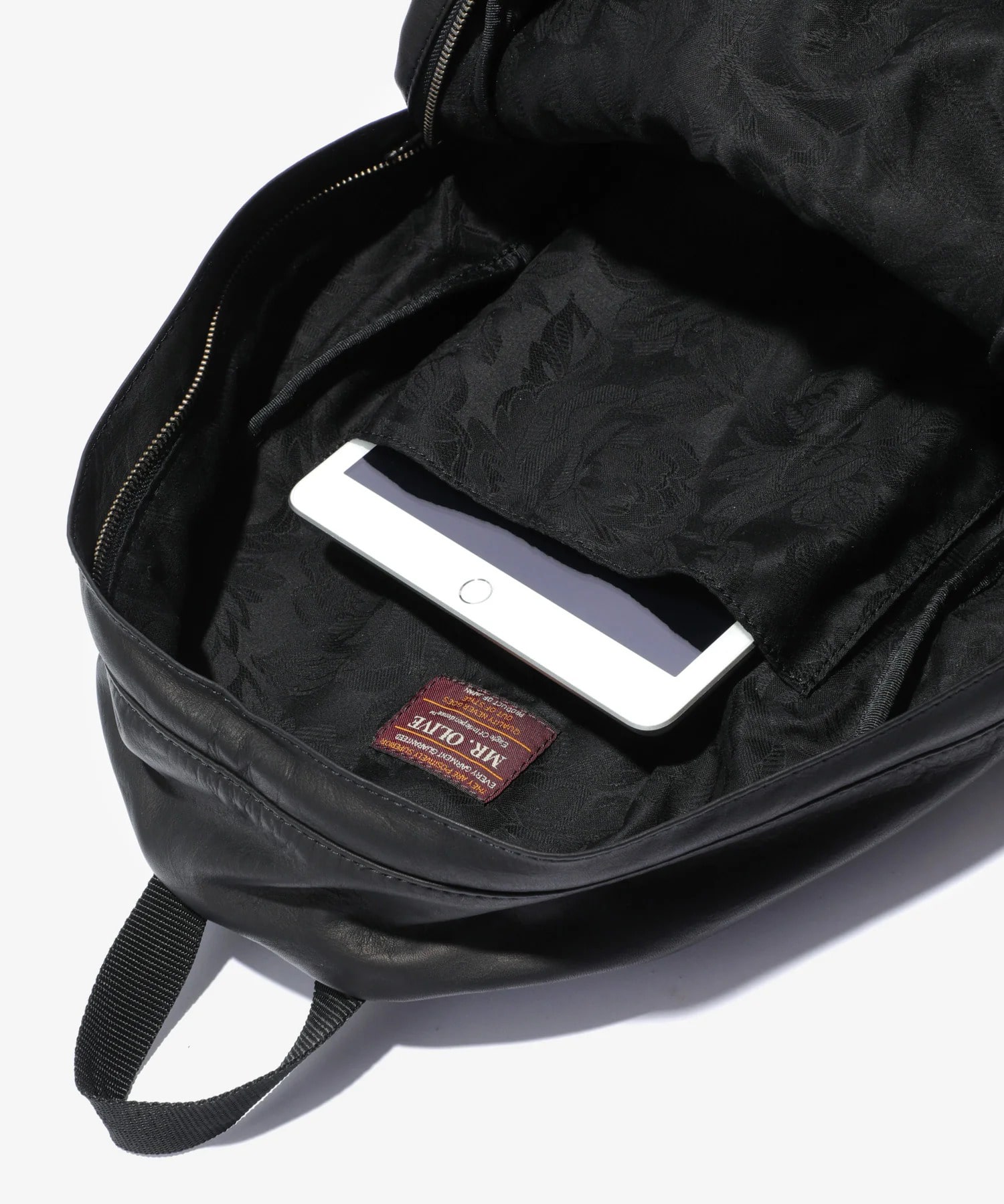 IMPERMA-LEATHER /URBAN DAY PACK MR.OLIVE