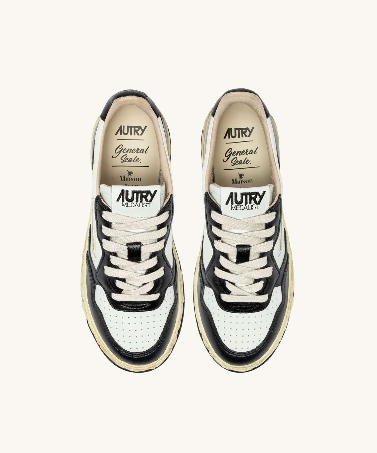 Autry x MMY General Scale. Medalist Low Supervintage Maison MIHARA YASUHIRO
