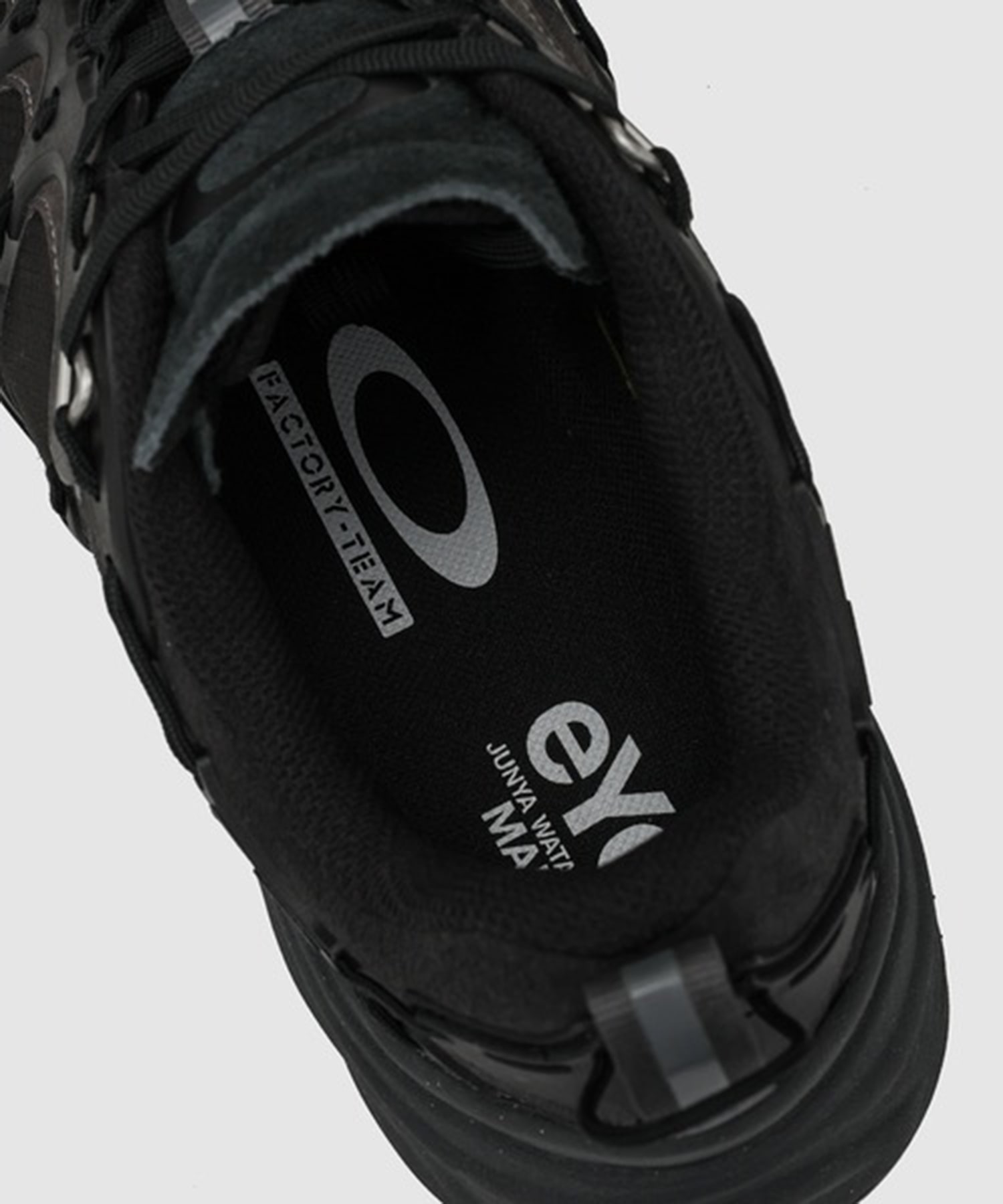 OAKLEY 「FACTORY TEAM IBEX」W-NAME SNEAKERS BLACK JUNYA WATANABE MAN