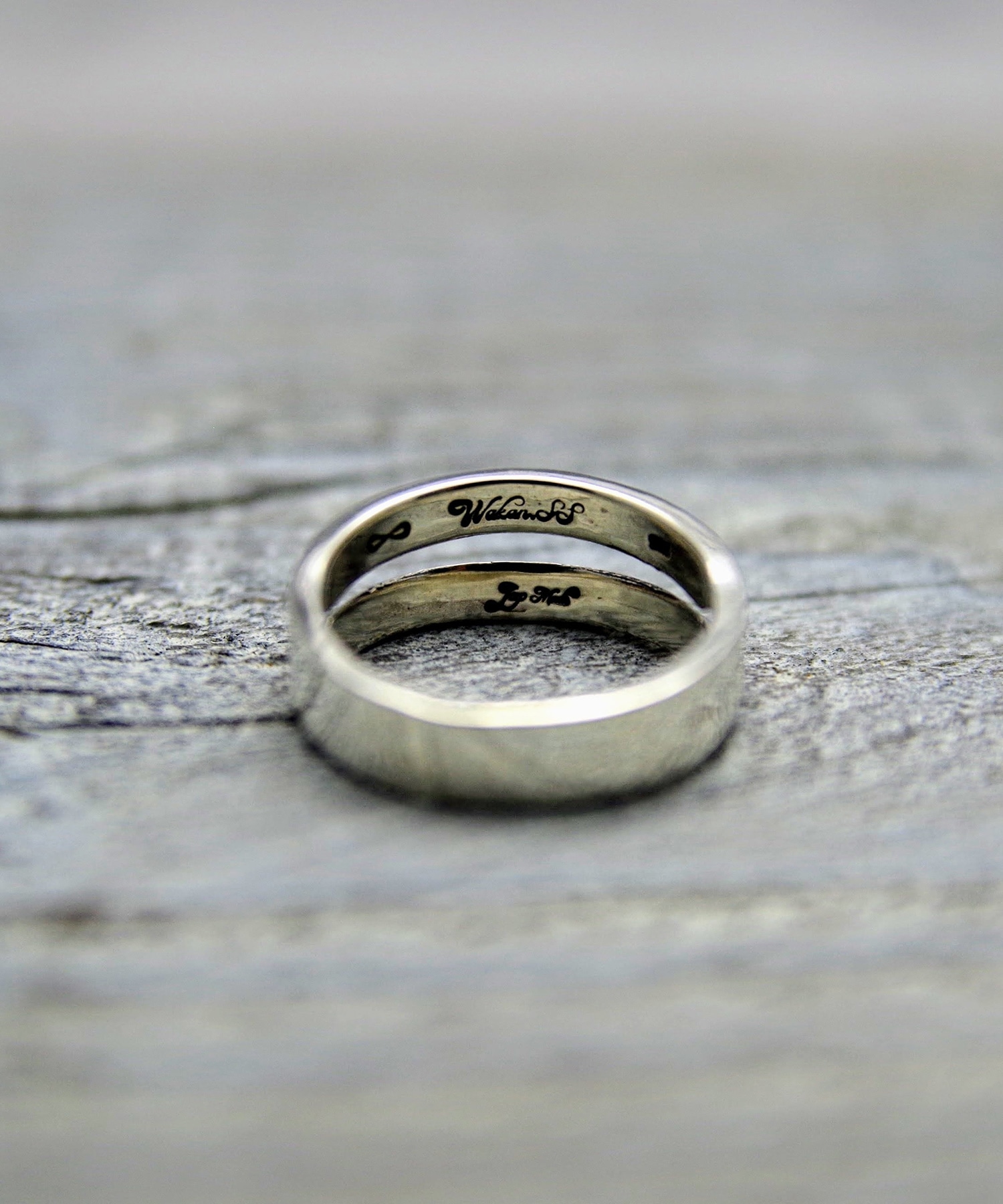 R-007 ダブルディビジョンリング WAKAN SILVER SMITH