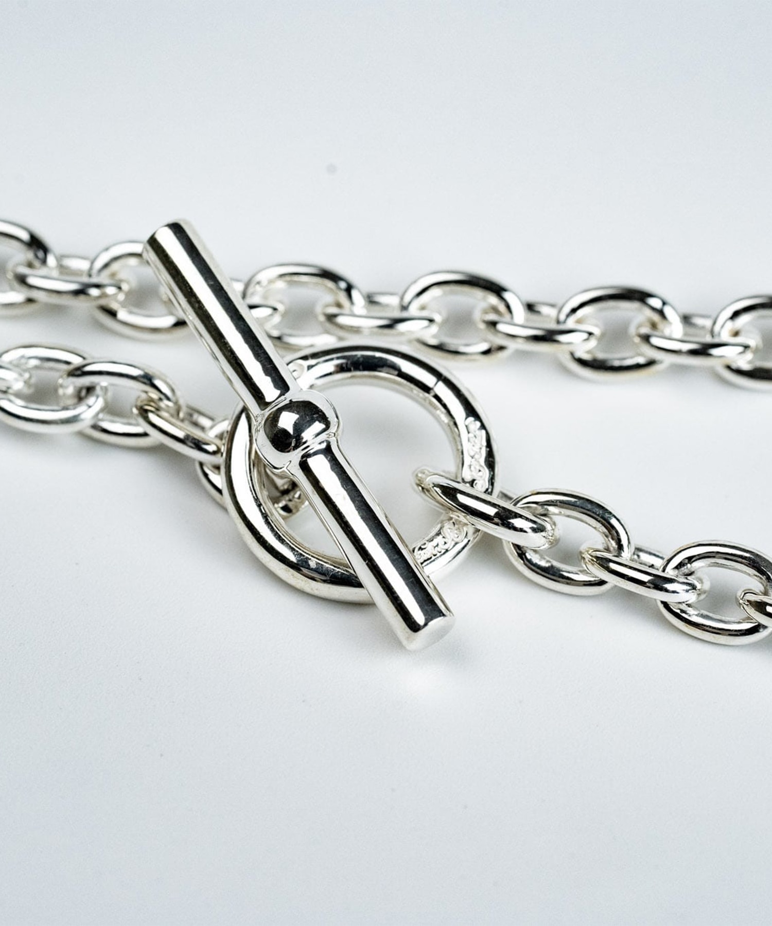 C-027 Hook connect necklace S 45cm WAKAN SILVER SMITH