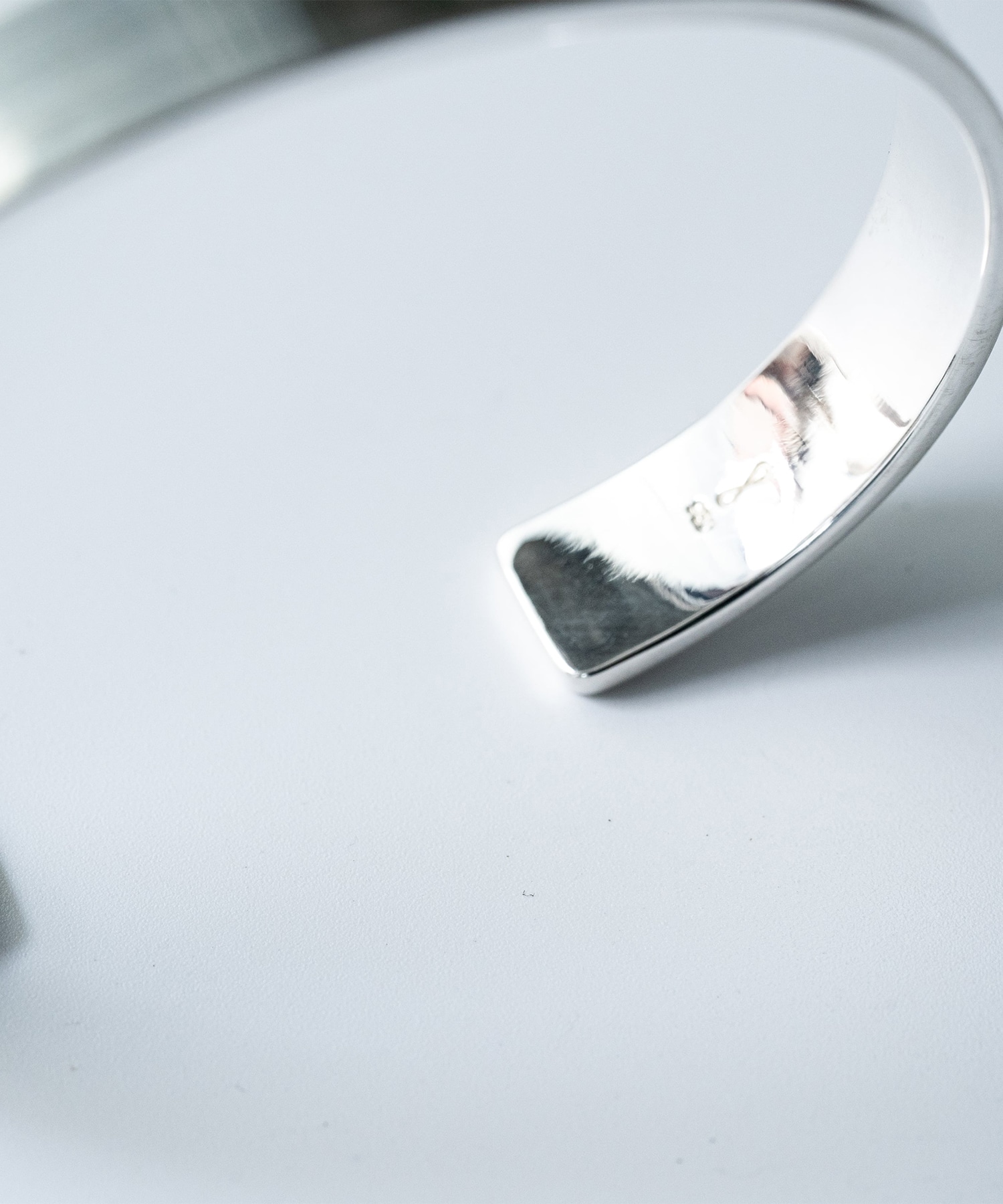 BN-061 9mm Matte bangle WAKAN SILVER SMITH