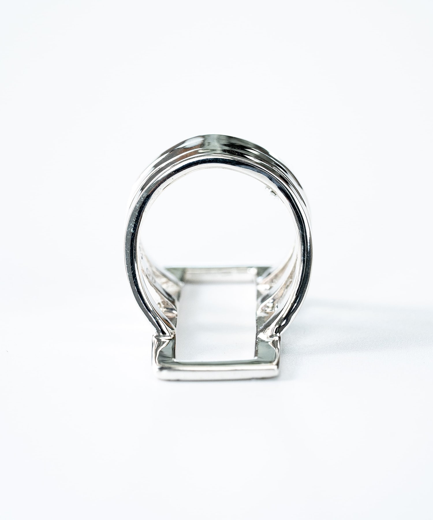 R-055 See through square ring WAKAN SILVER SMITH