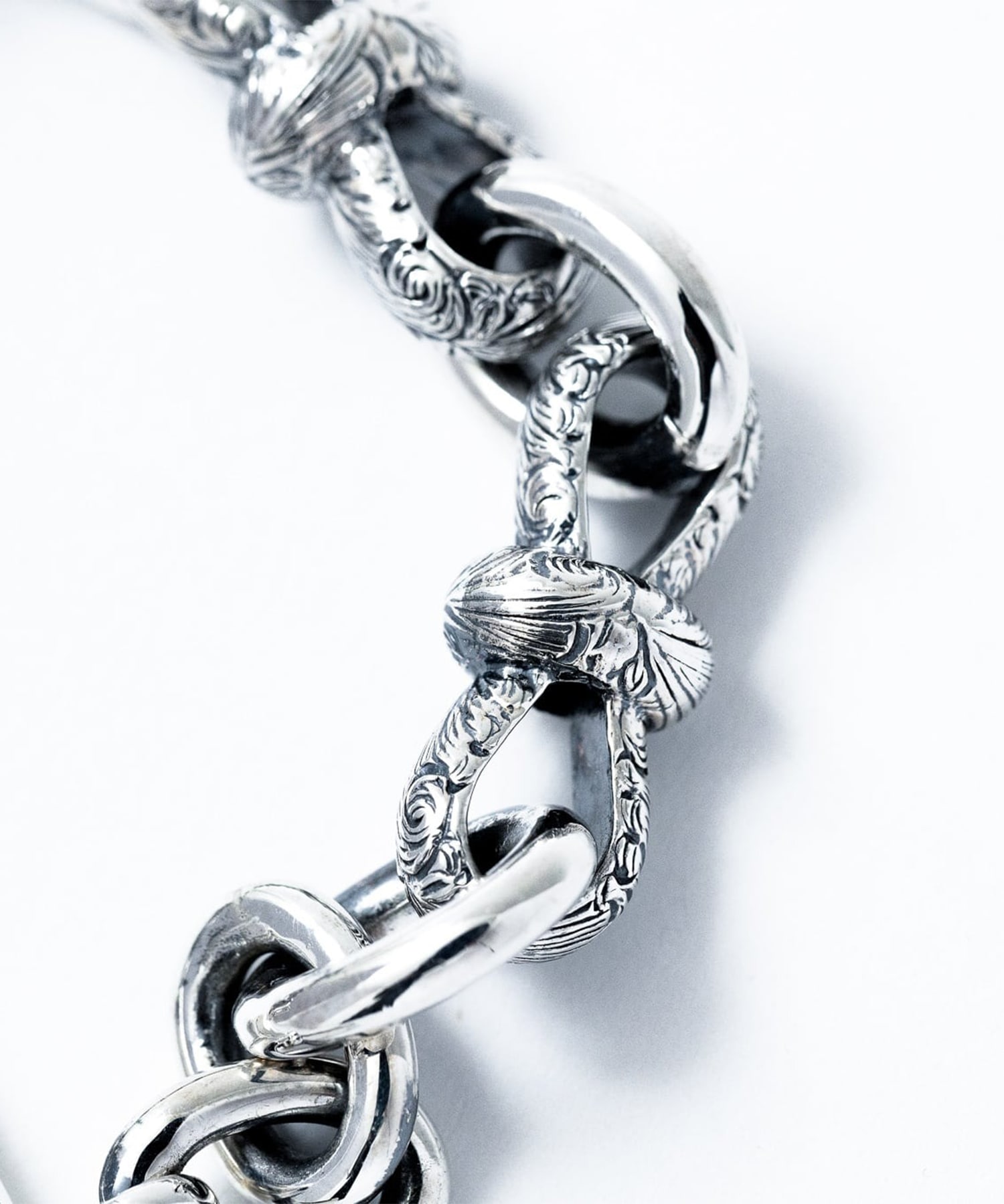 BN-066 Arabesque mebiusu bracelet XL WAKAN SILVER SMITH