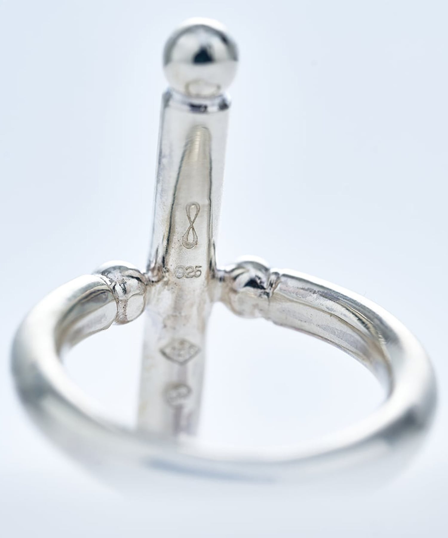 R-102 Breastplate Ring (Cross) WAKAN SILVER SMITH