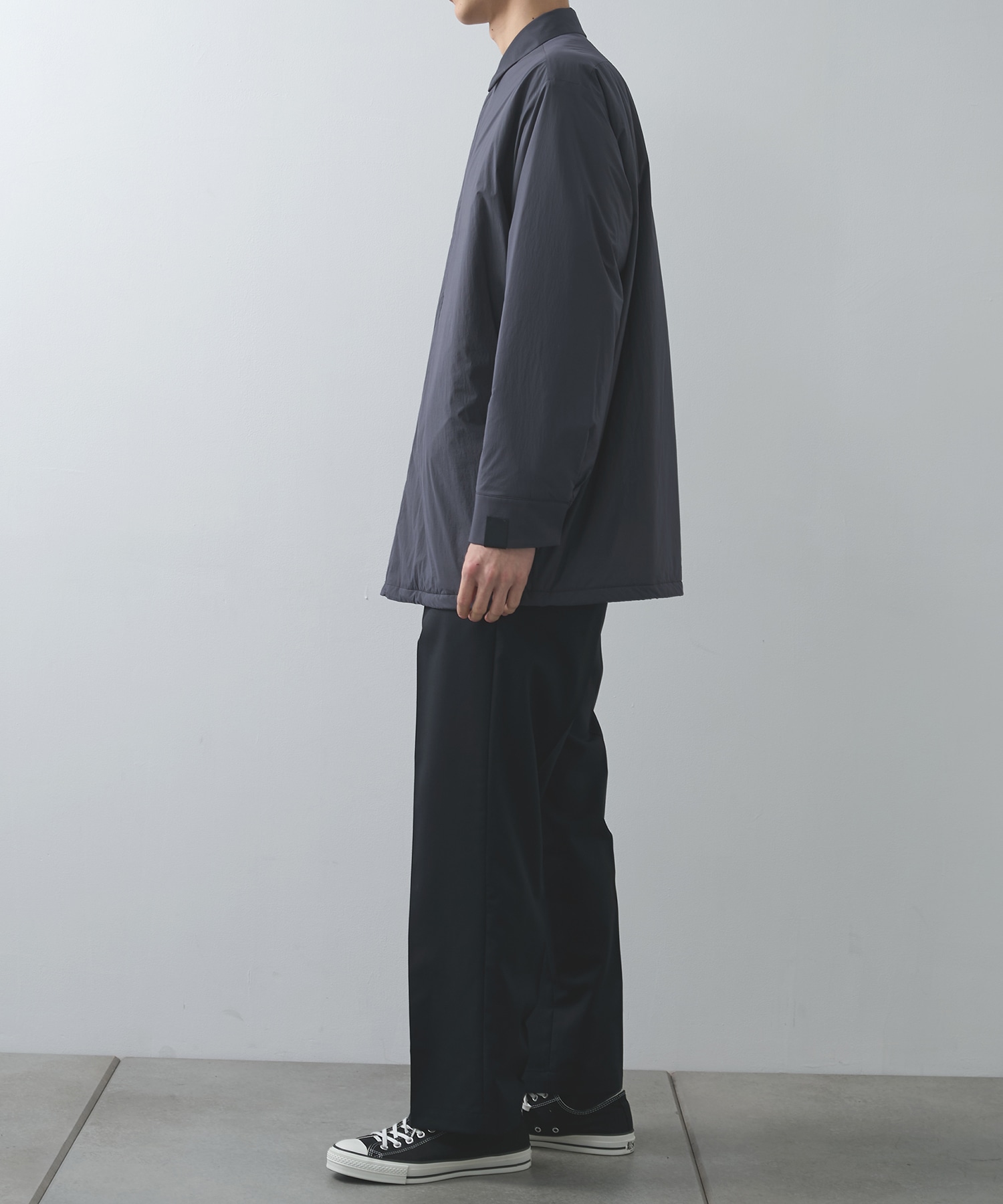 2252-BL20-003 PADDED OVERSHIRT N.HOOLYWOOD