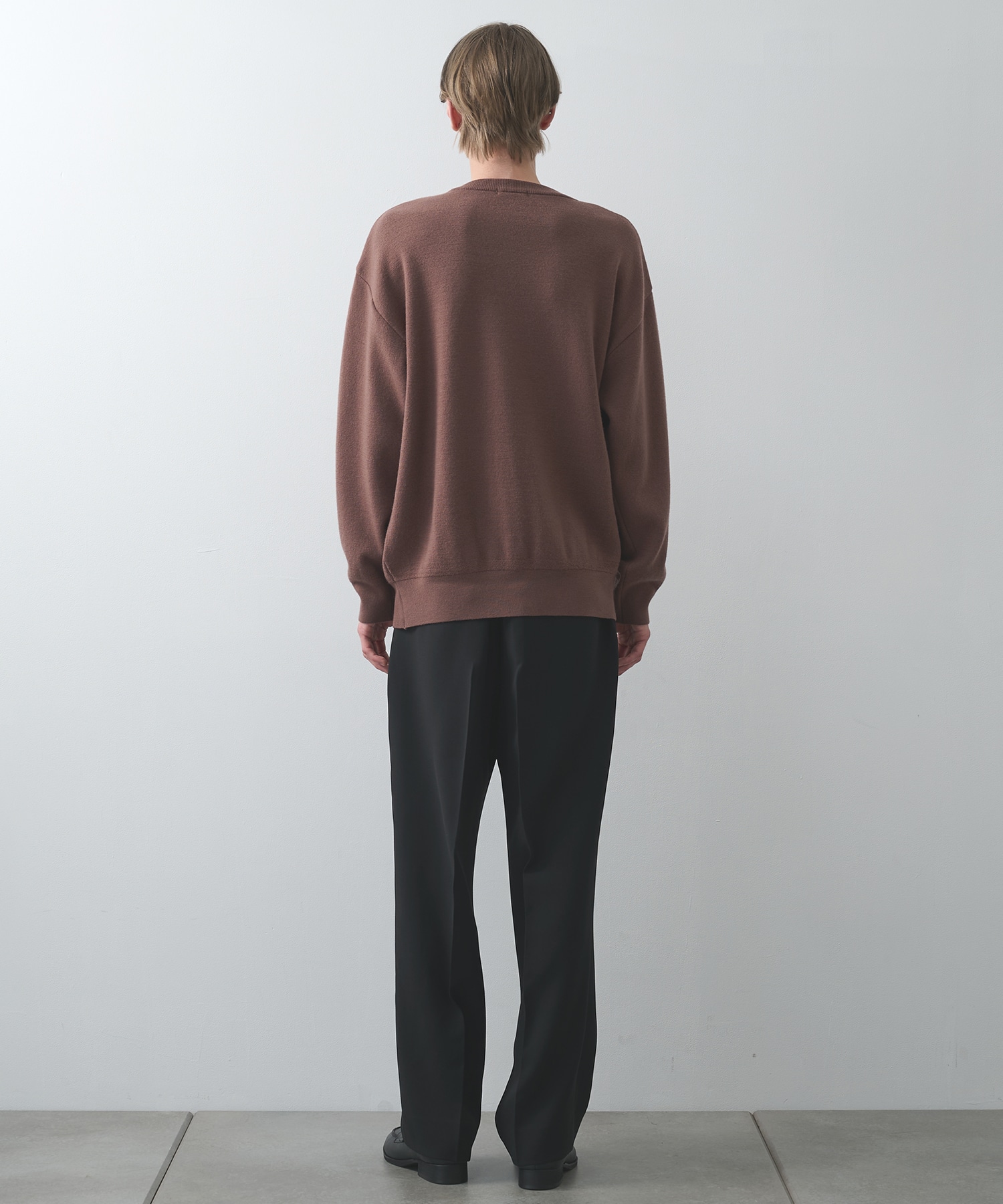 CASHMERE WOOL CREWNECK KNIT STUDIOUS