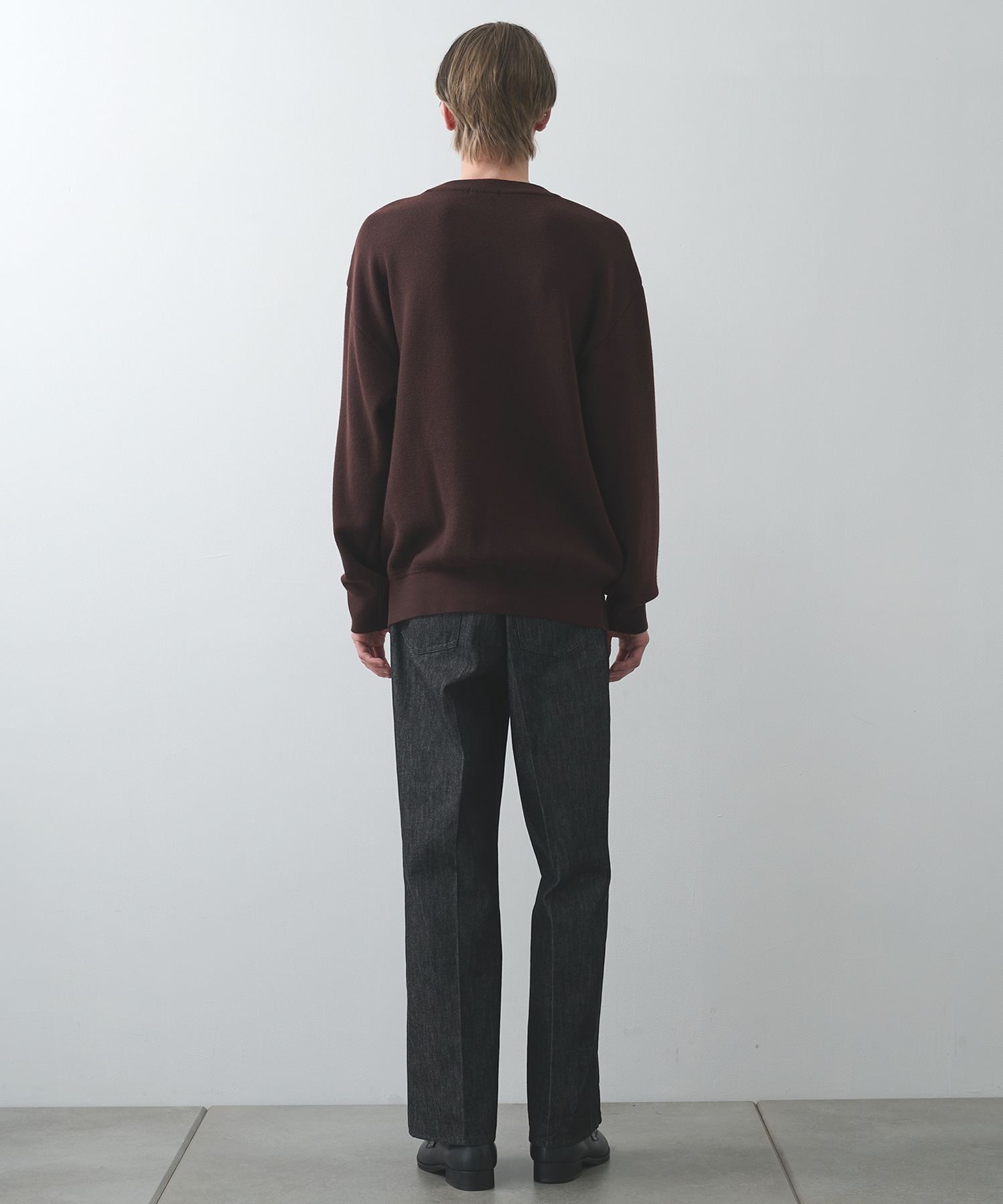 CASHMERE WOOL CREWNECK KNIT STUDIOUS