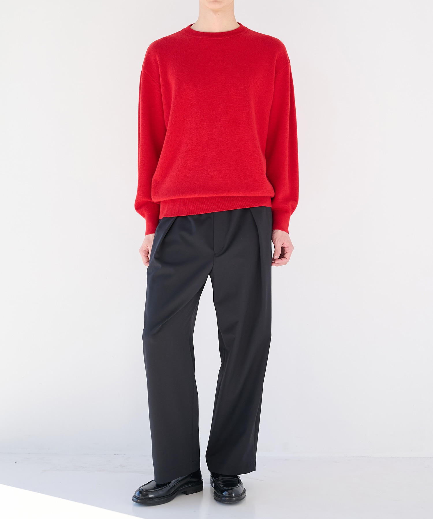 CASHMERE WOOL CREWNECK KNIT STUDIOUS