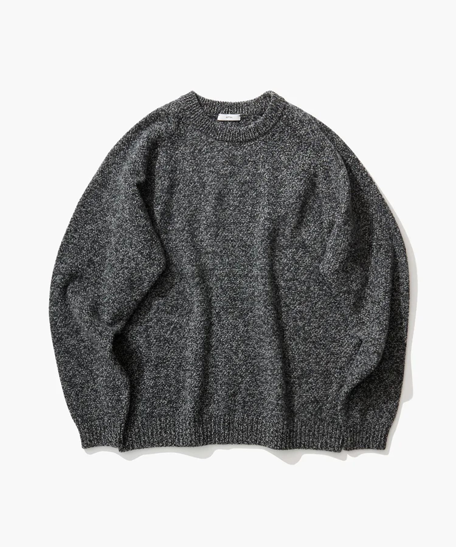 LAMBS WOOL CREWNECK SWEATER ATON