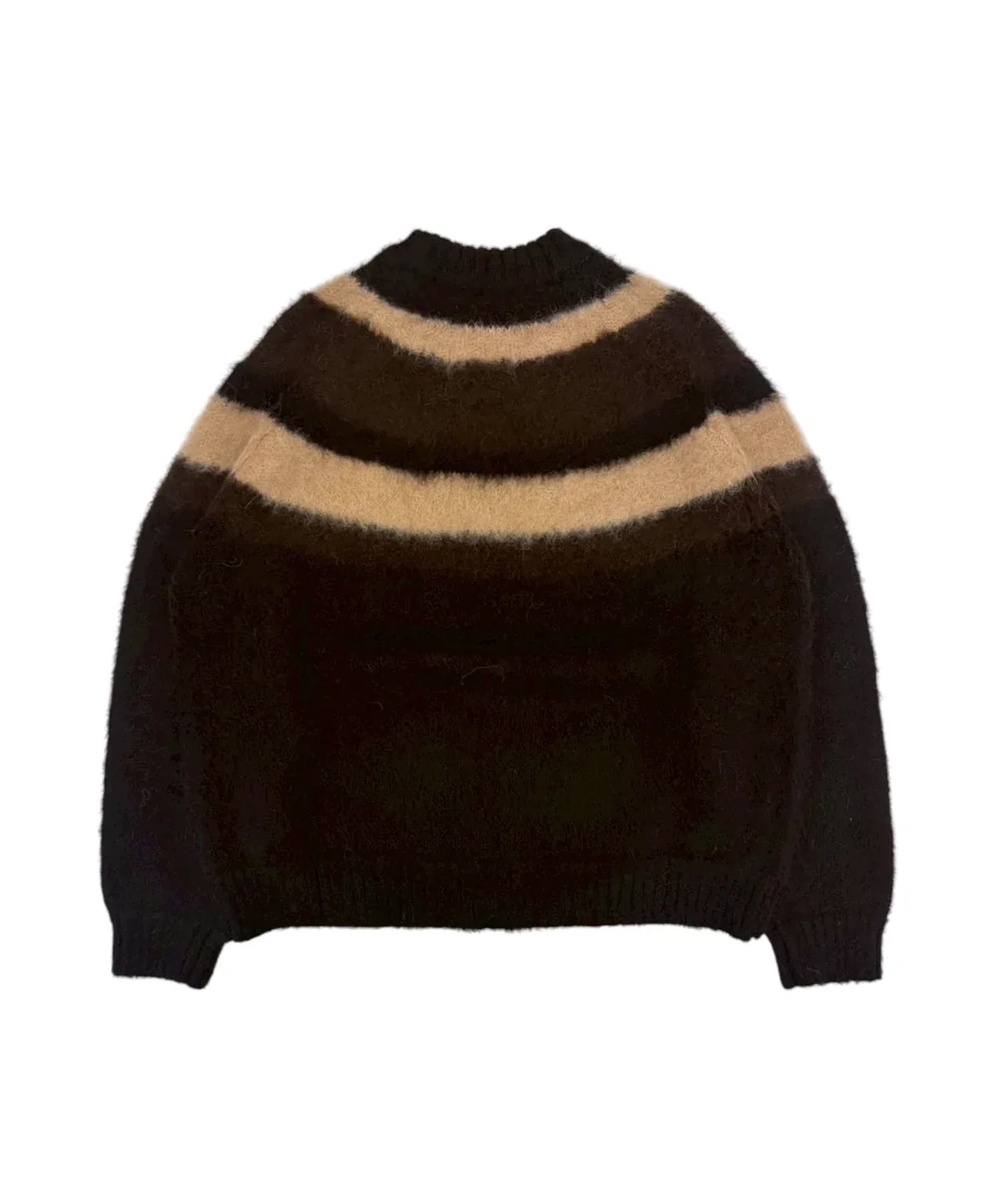 ALPACA BRUSHED STRIPED JUMPER MARKAWARE/marka