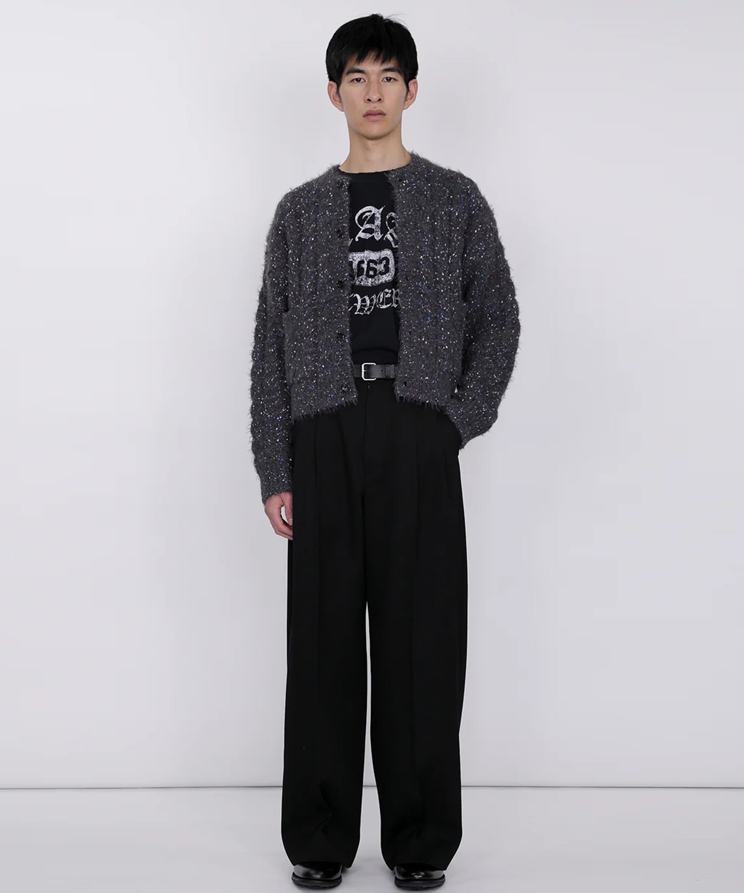 Color Nep Mole Knit Cardigan th products