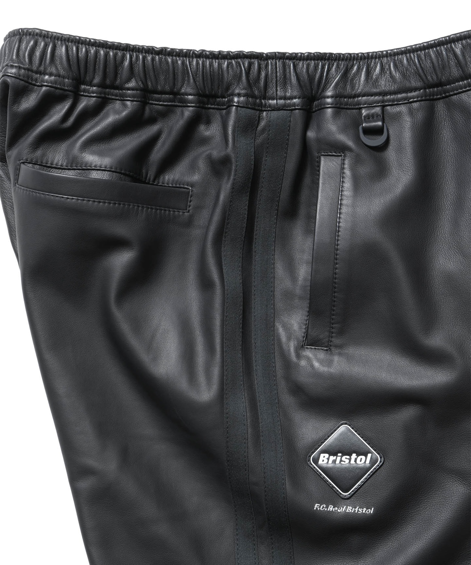 LEATHER TRACK PANTS F.C.Real Bristol