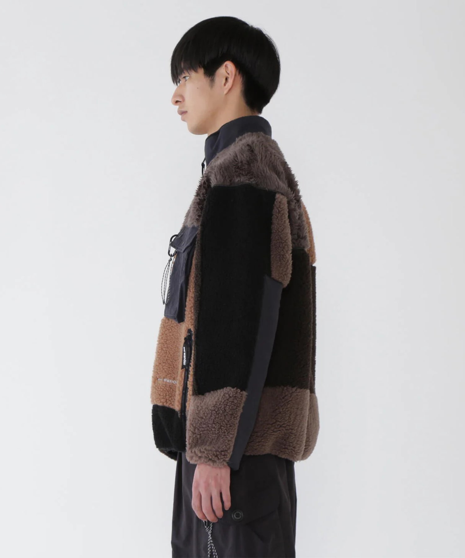 Mix boa jacket and wander