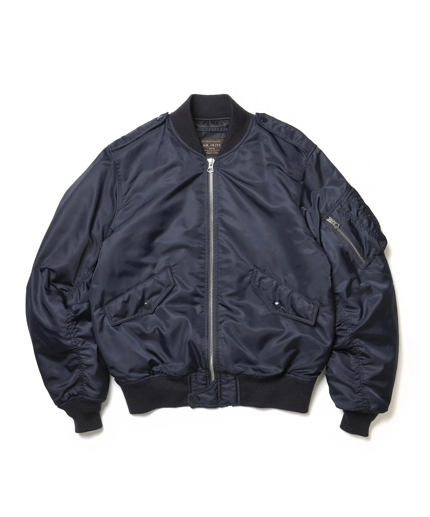 MILITARY NYLON /L-2 FLIGHT JACKET MR.OLIVE