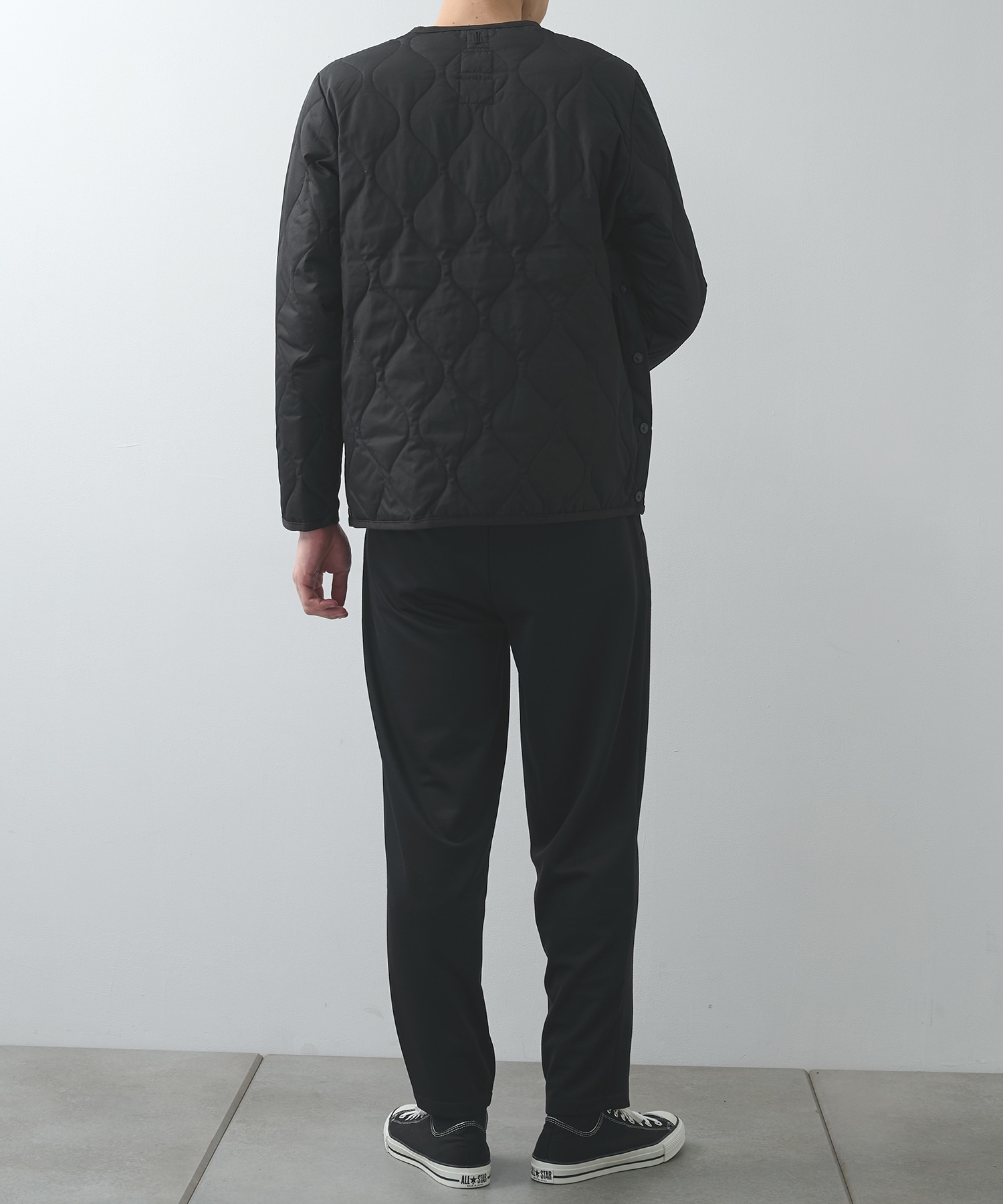 MILITARY CREW NECK DOWN JKT TAION