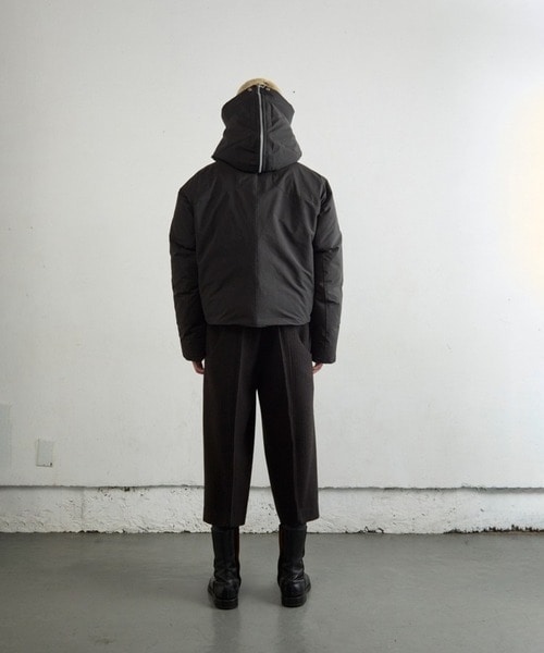 HOODED PUFFER JACKET NVRFRGT