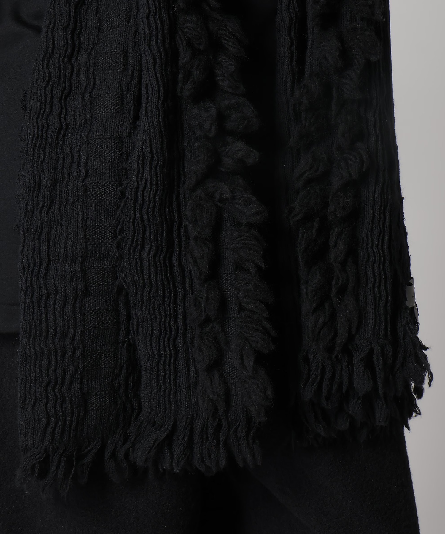 W FLAT/W SLUB WILLOW SCARF Yohji Yamamoto