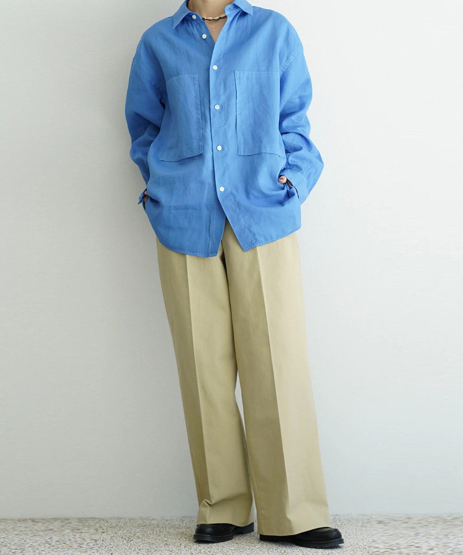 Garment-dye over shirt PHINGERIN