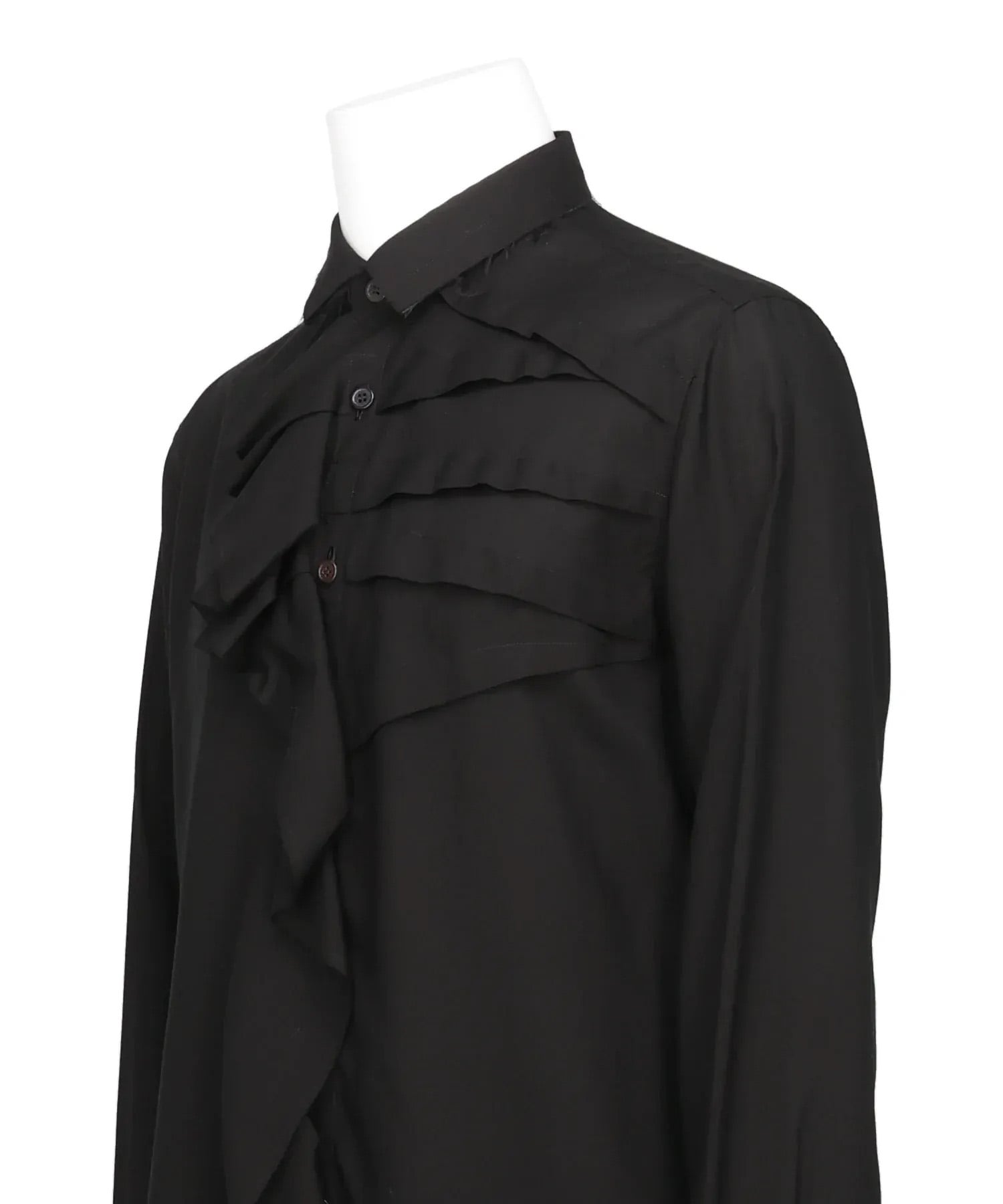 左前タックレーヨンシャツ sulvam