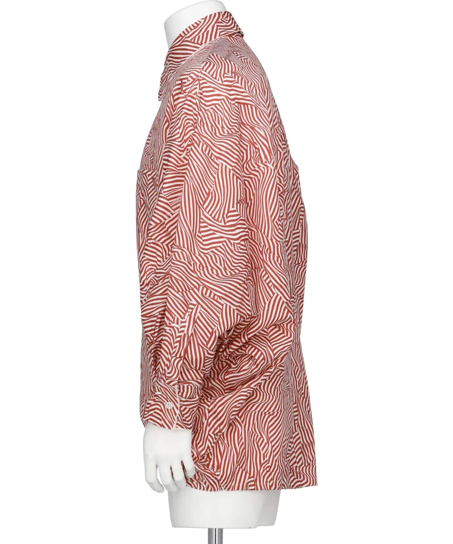 クレイジーストライプドルマンシャツ sulvam