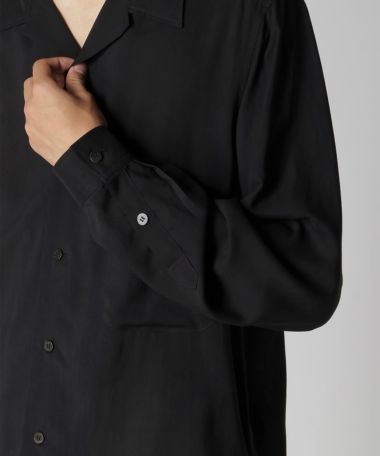 開襟左胸ポケットB Y's for men