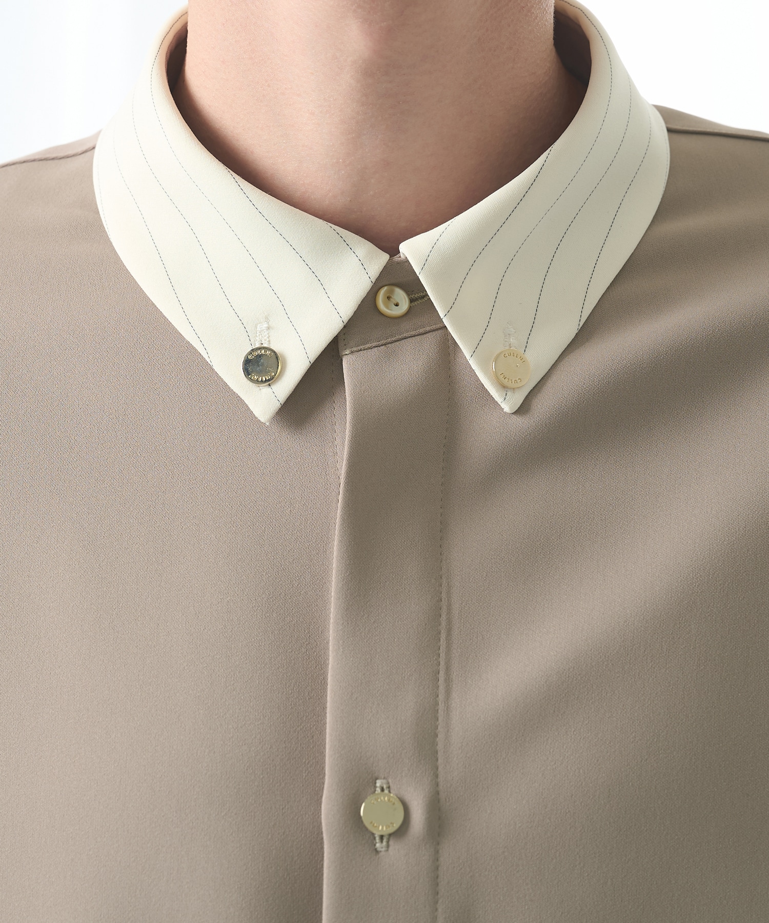 別注 Cleric Collar Shirt CULLNI