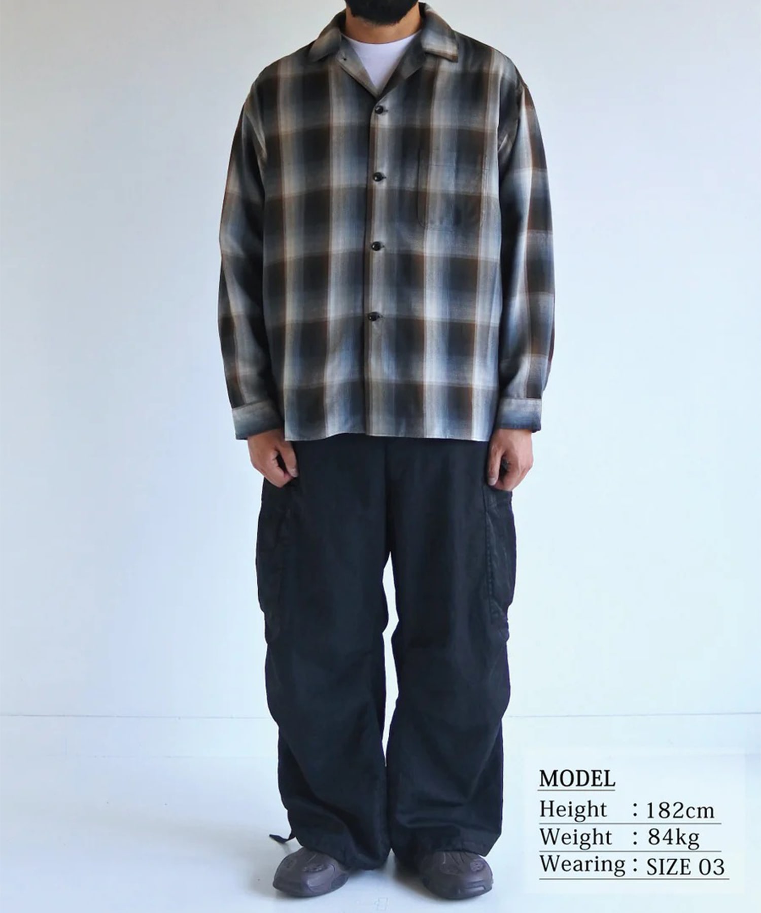 RELUX OPEN COLOR CHECK SHIRTS ANACHRONORM