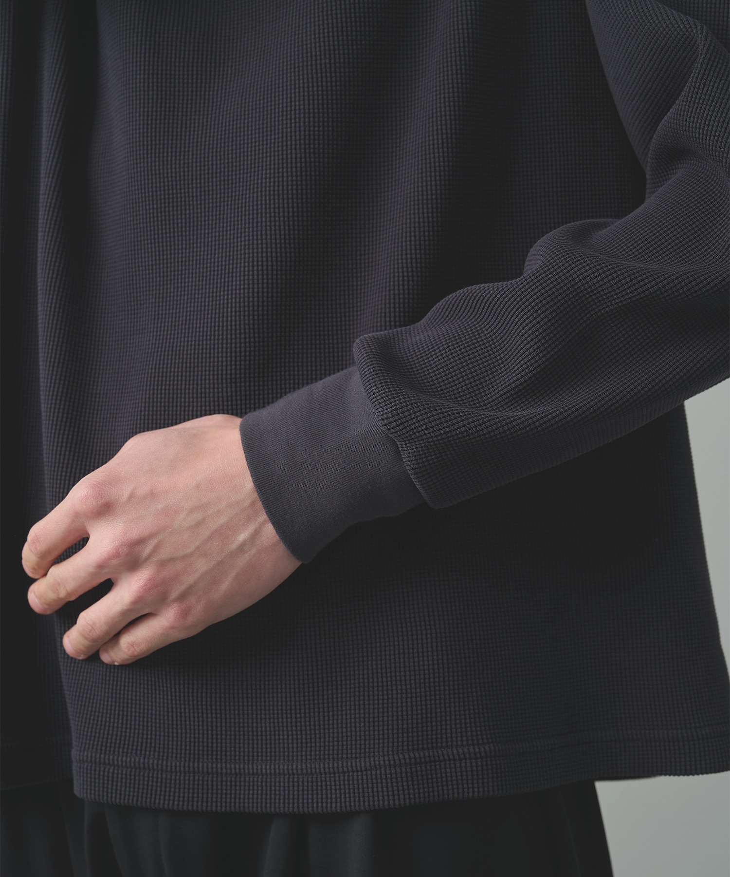 18G Garment Dye Waffle KANEMASA PHIL.