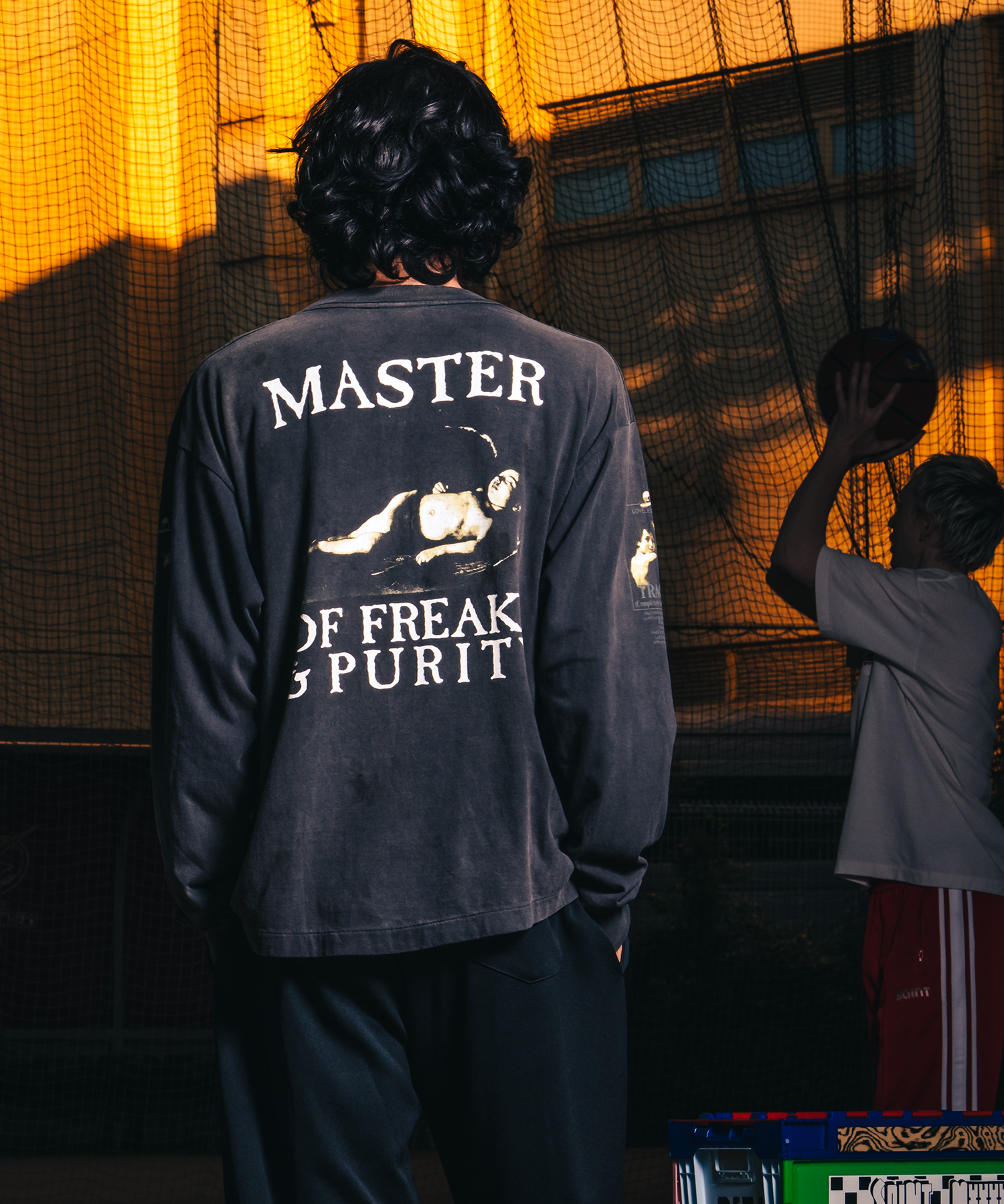 SM-MK8-0000-028/LS T-SHIRT/MEDUSA/BLACK SAINT M××××××