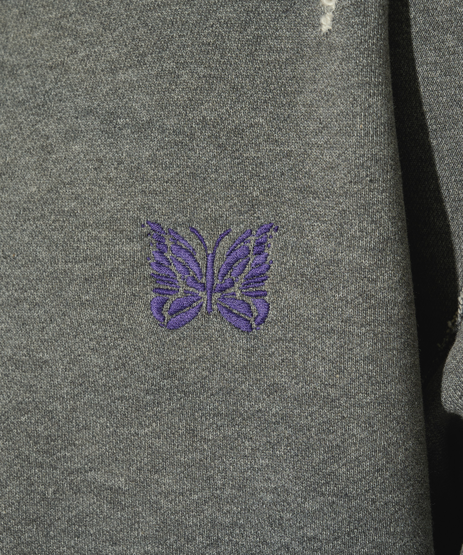 別注 Deconstructed Sweat Shirt - Cotton French Terry NEEDLES