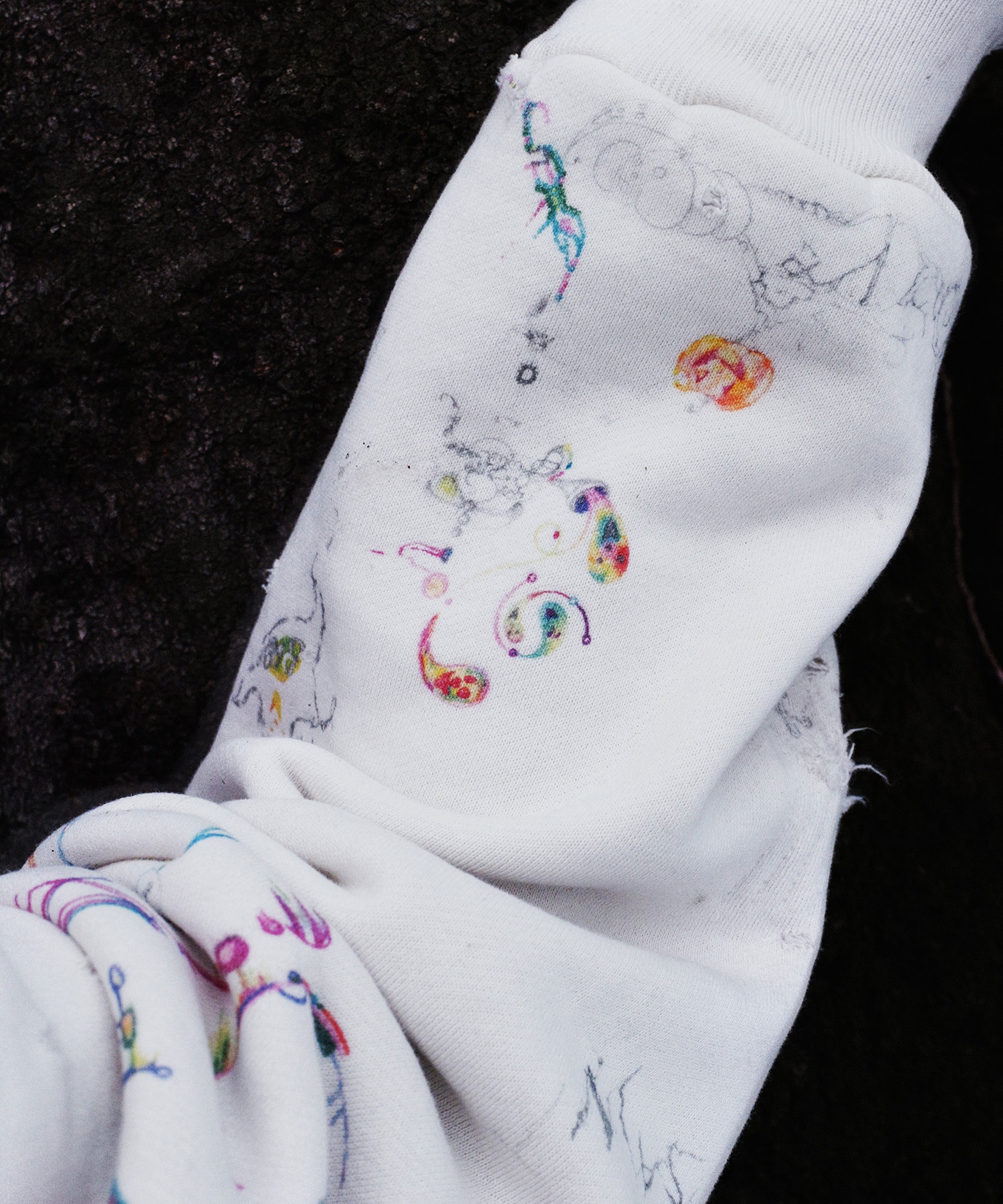 SM-MK8-0000-C17/COCO_DOUBLE FACE HOODIE/WHT SAINT M××××××