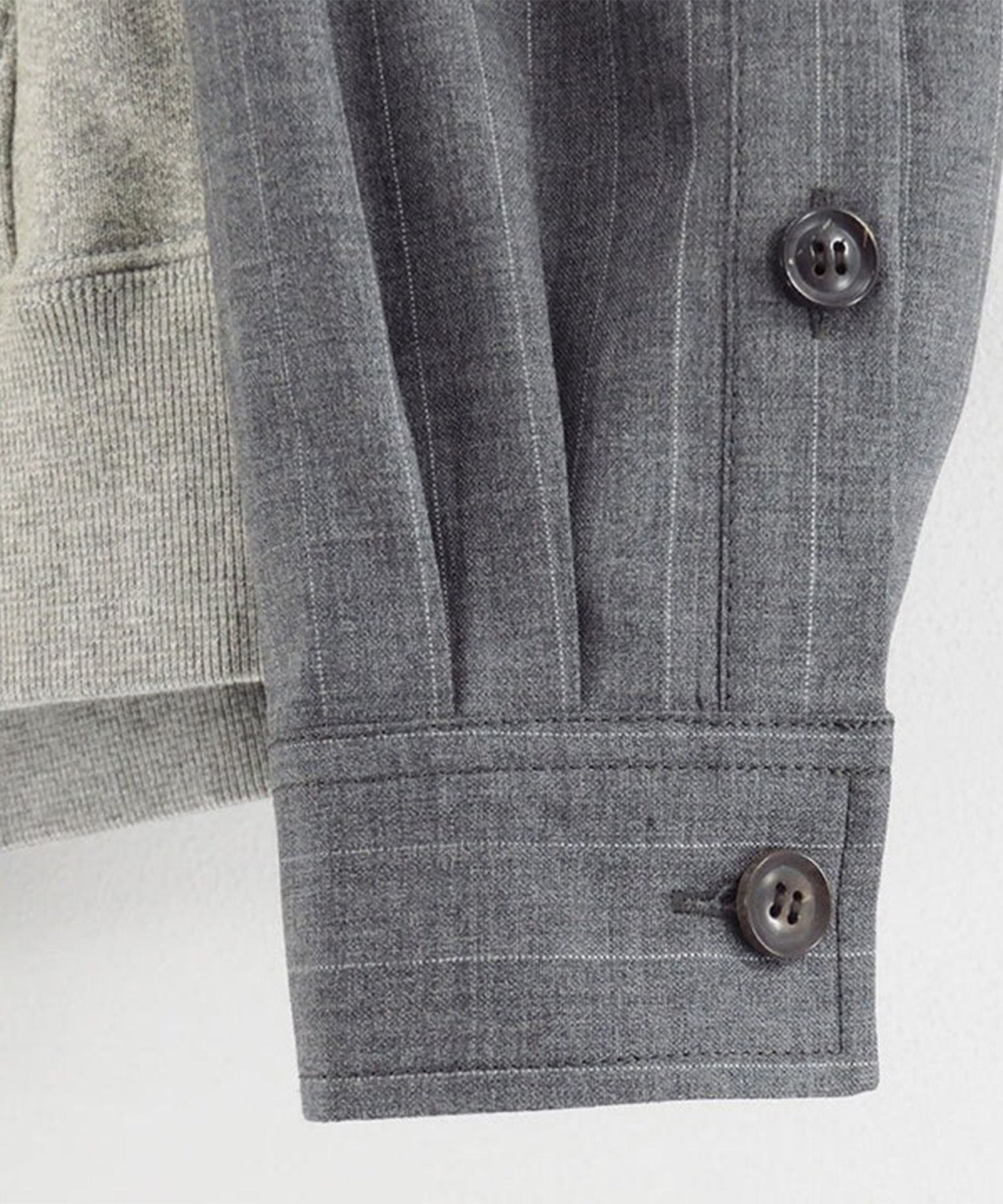 Combination Zip Hoodie KHOKI