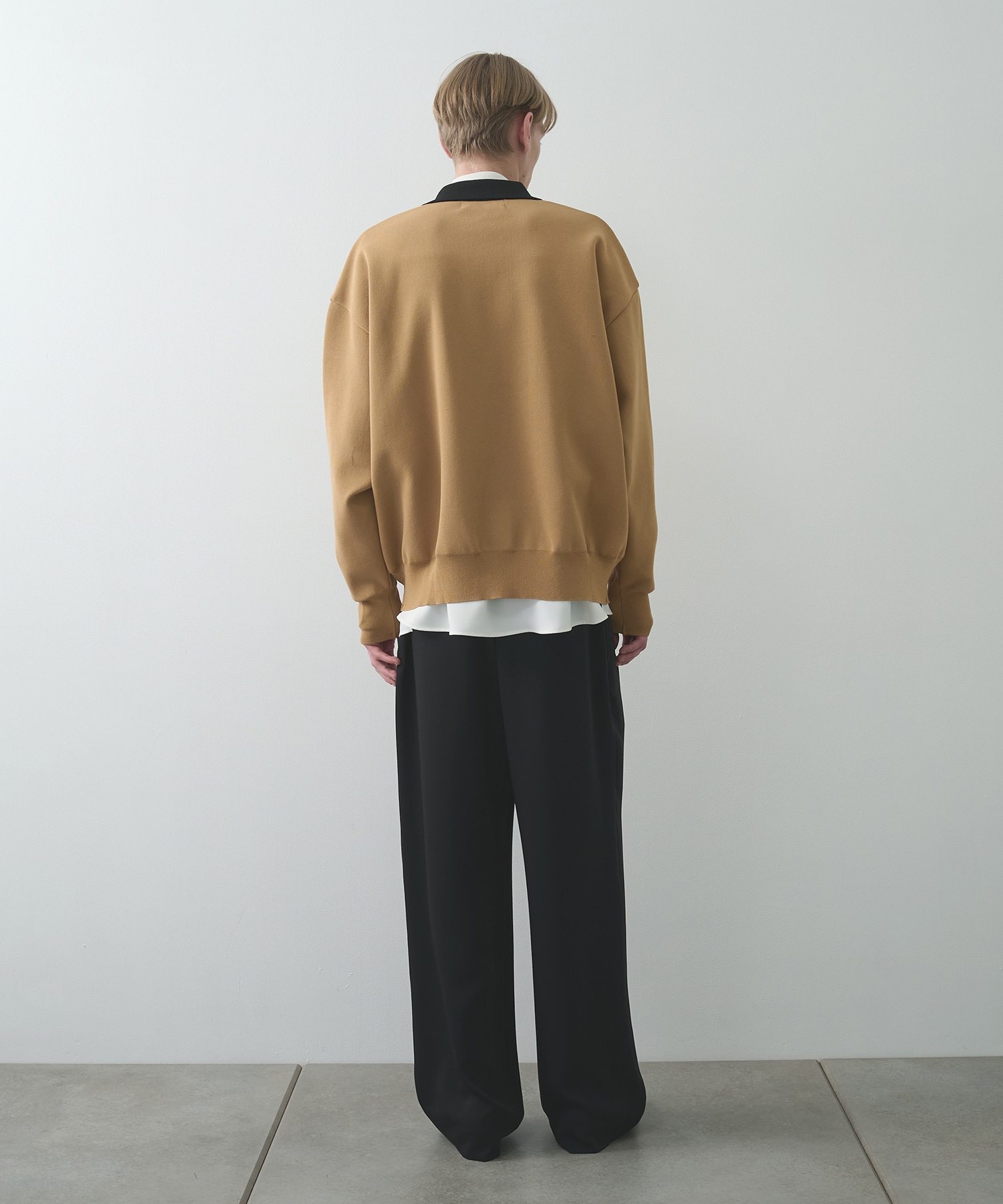 別注 BIG POCKET ZIP UP KNIT JACKET CULLNI