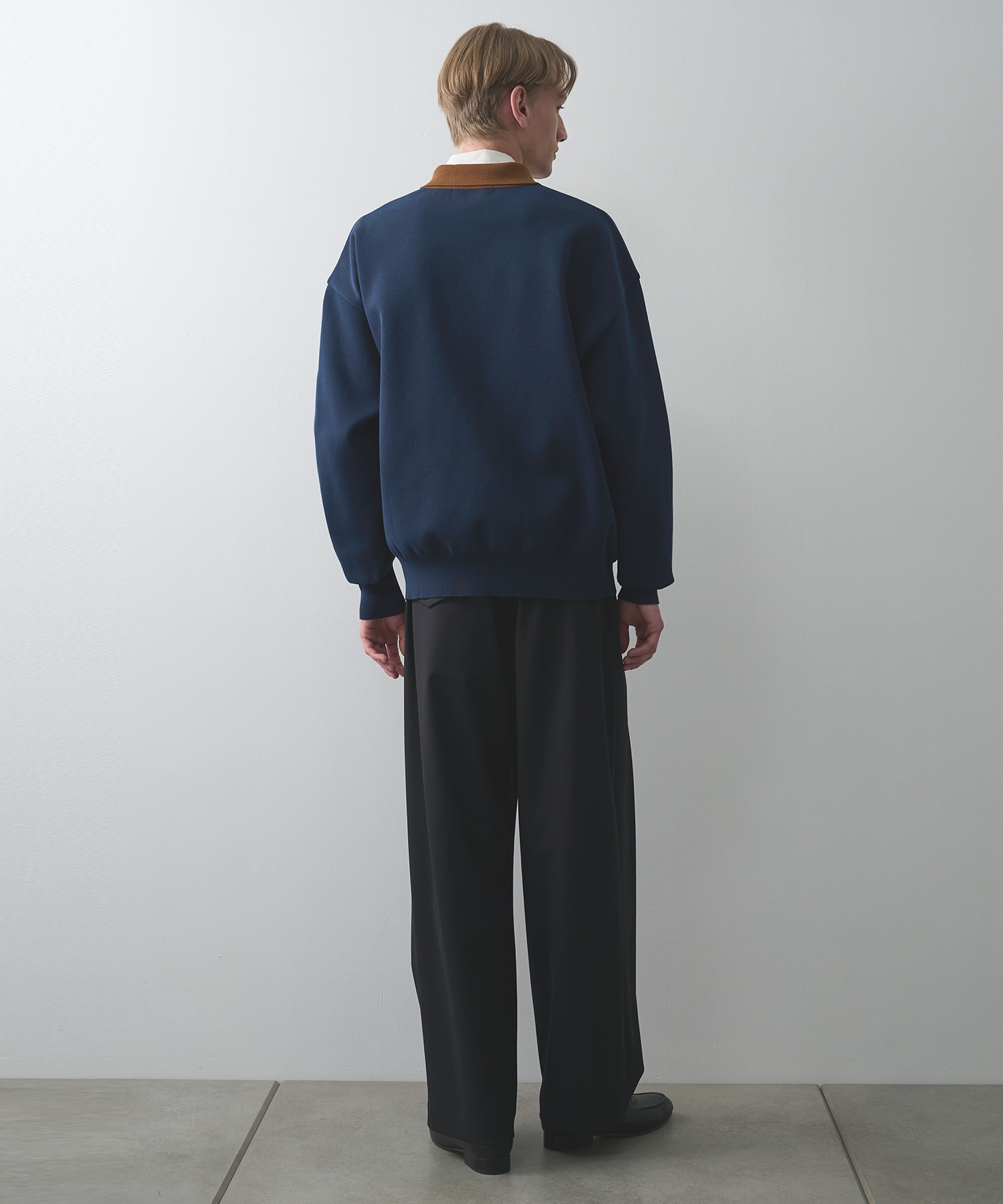 別注 BIG POCKET ZIP UP KNIT JACKET CULLNI