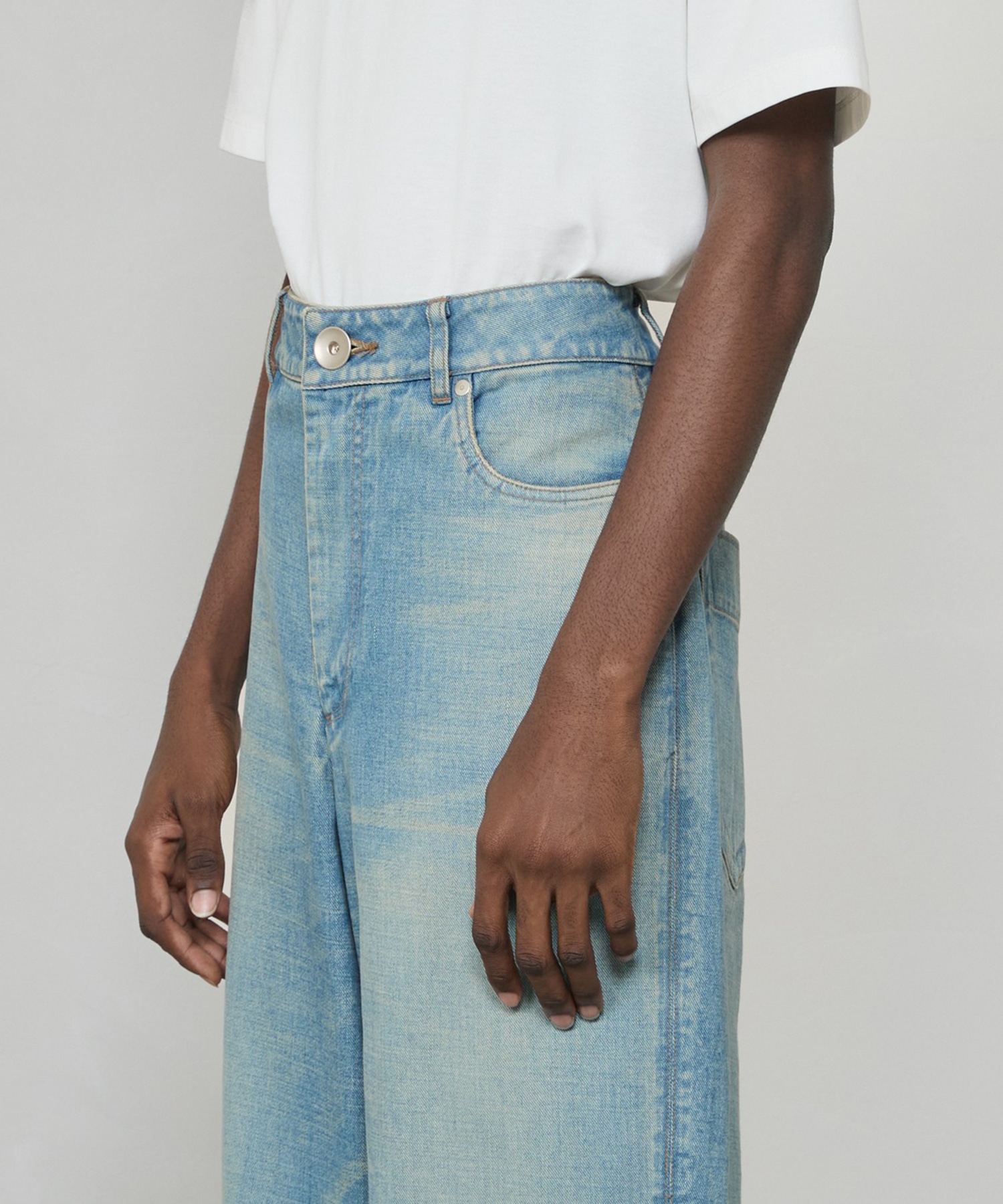 RERACS WIDE BALLEL DENIM THE RERACS