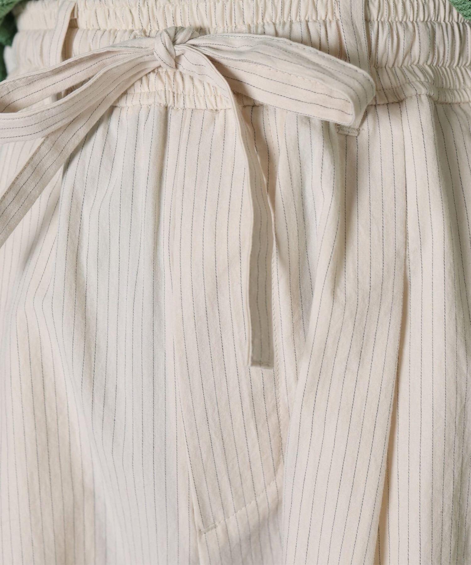 Striped Wide Trousers MATSUFUJI