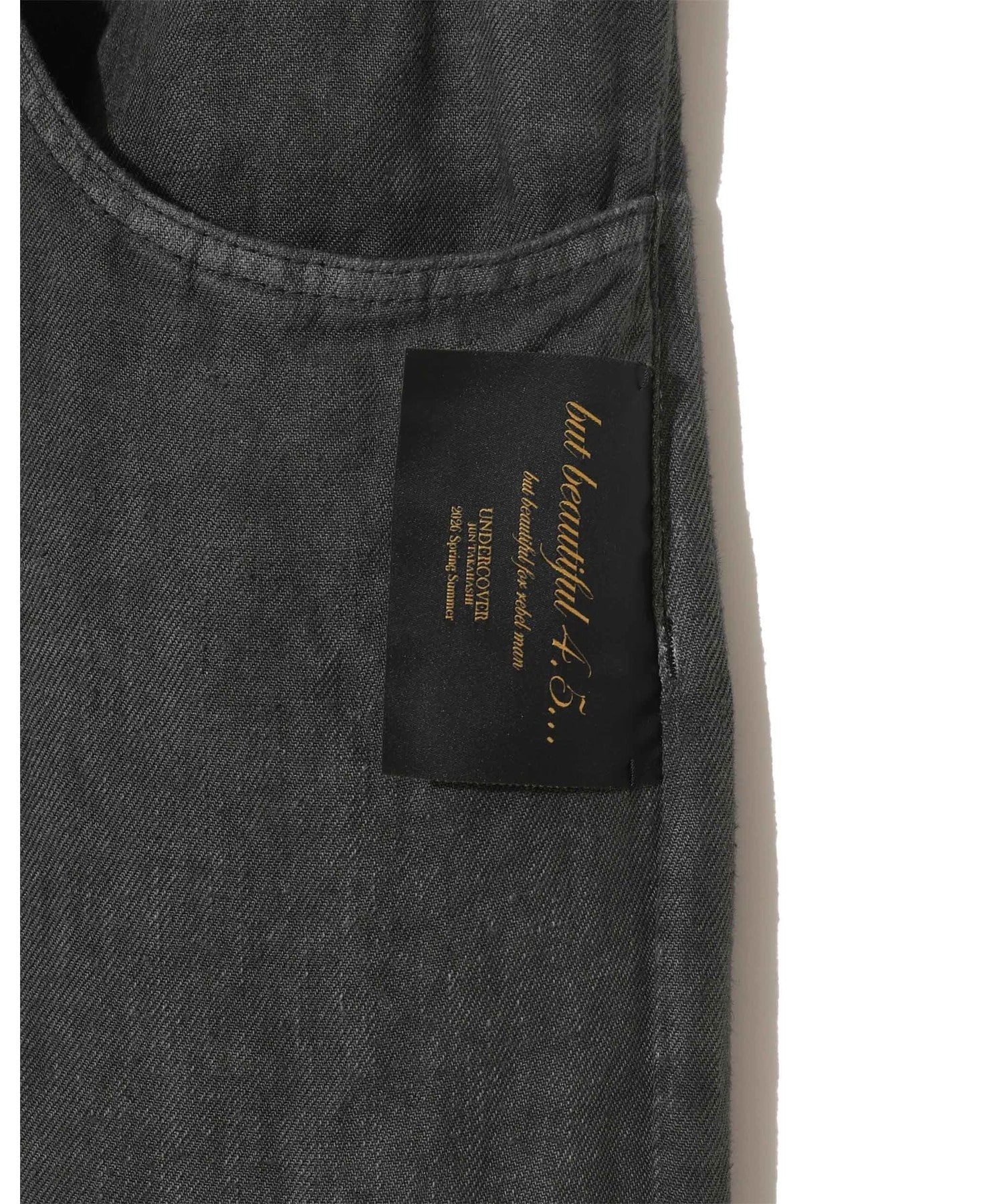 UC1F4504 リネンパンツ UNDERCOVER